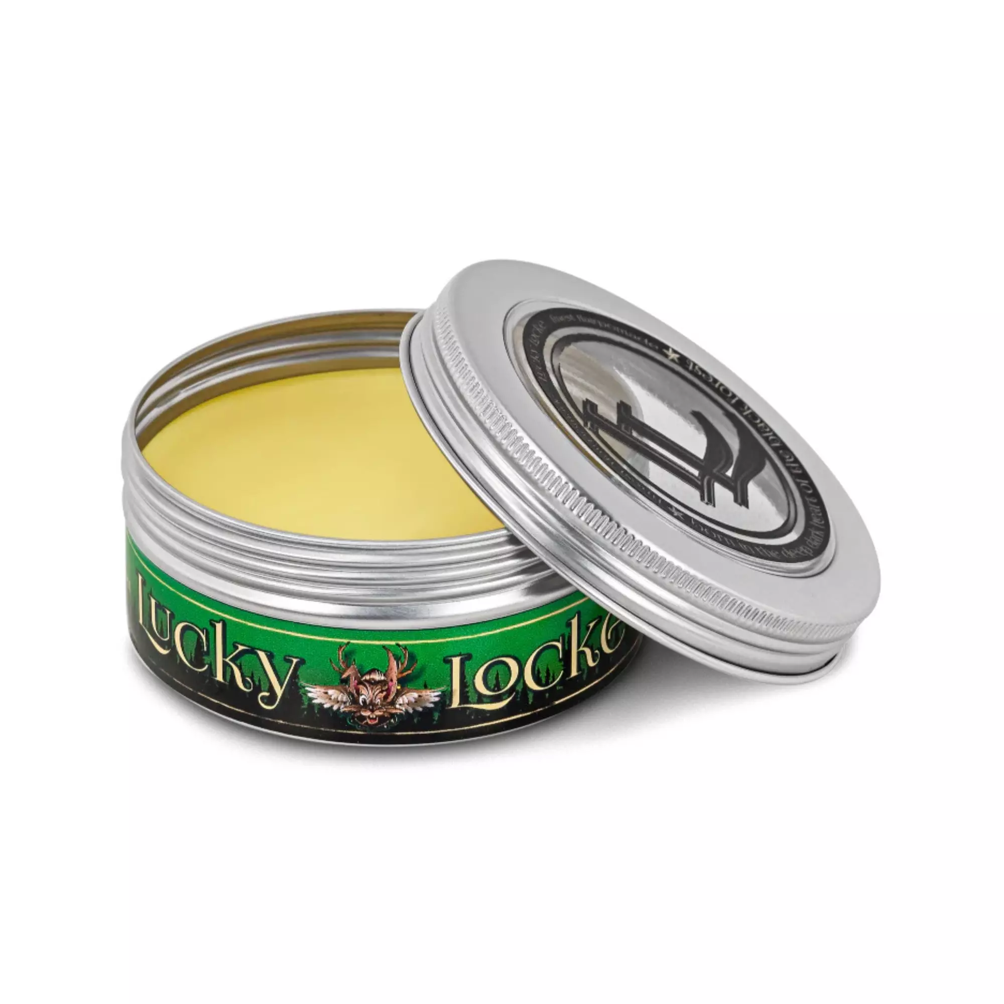 Lucky Locke Green Lemon Wood Medium Hold Pomade 120ml