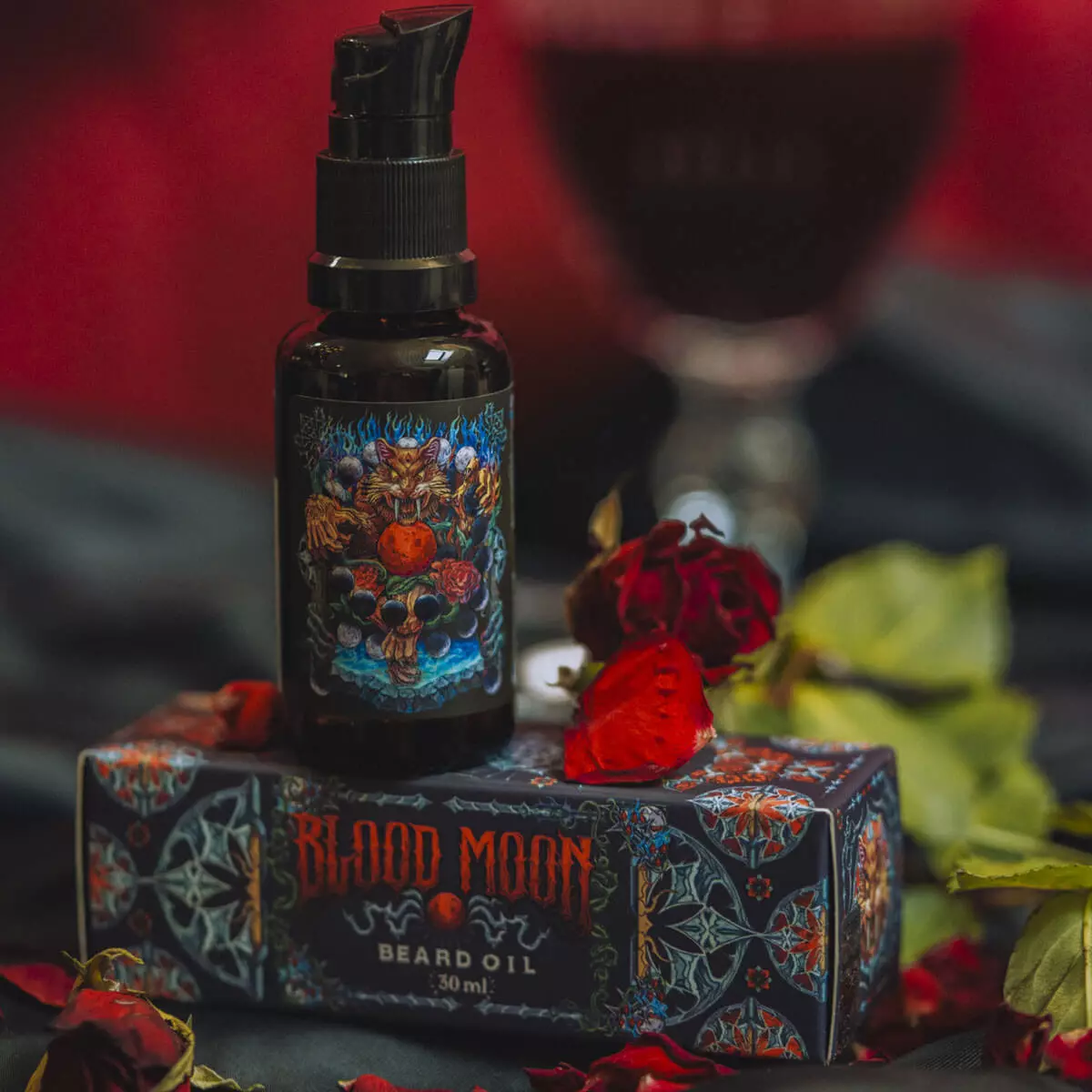 RareCraft Blood Moon Beard Oil 30ml