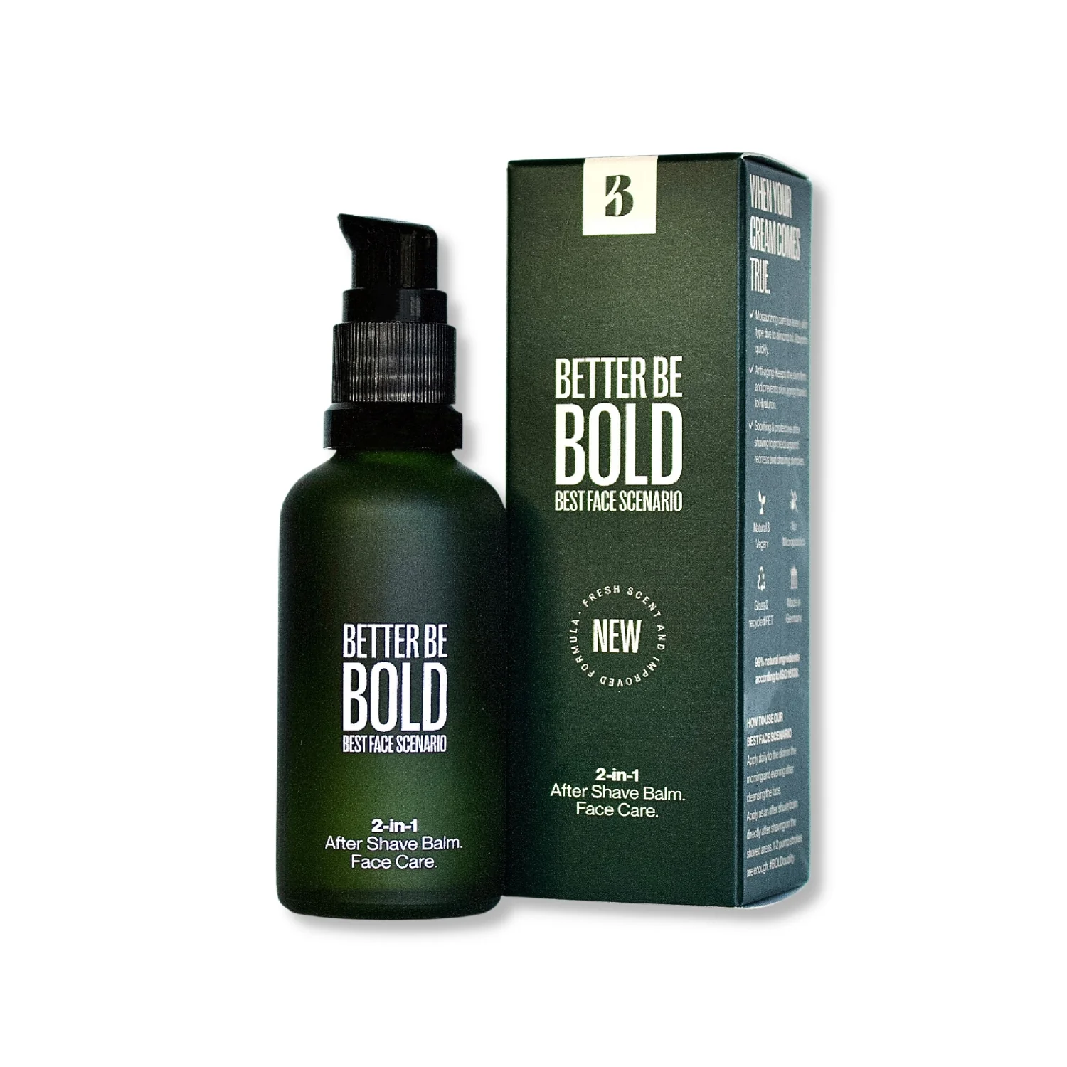 Better Be Bold Best Face Scenario - Feuchtigkeitspflege & Aftershave 50ml