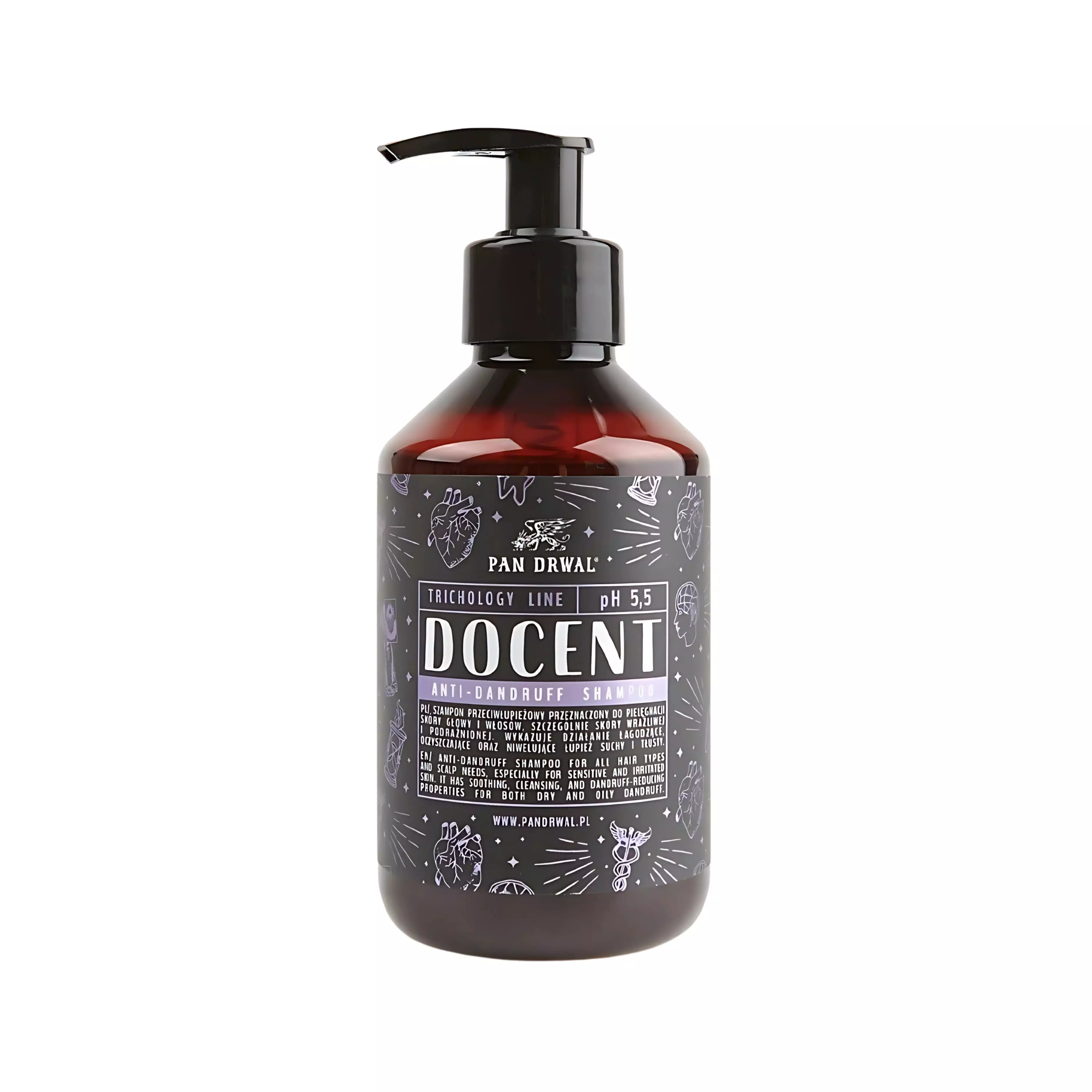 Pan Drwal Docent Anti-Dandruff Shampoo 250ml