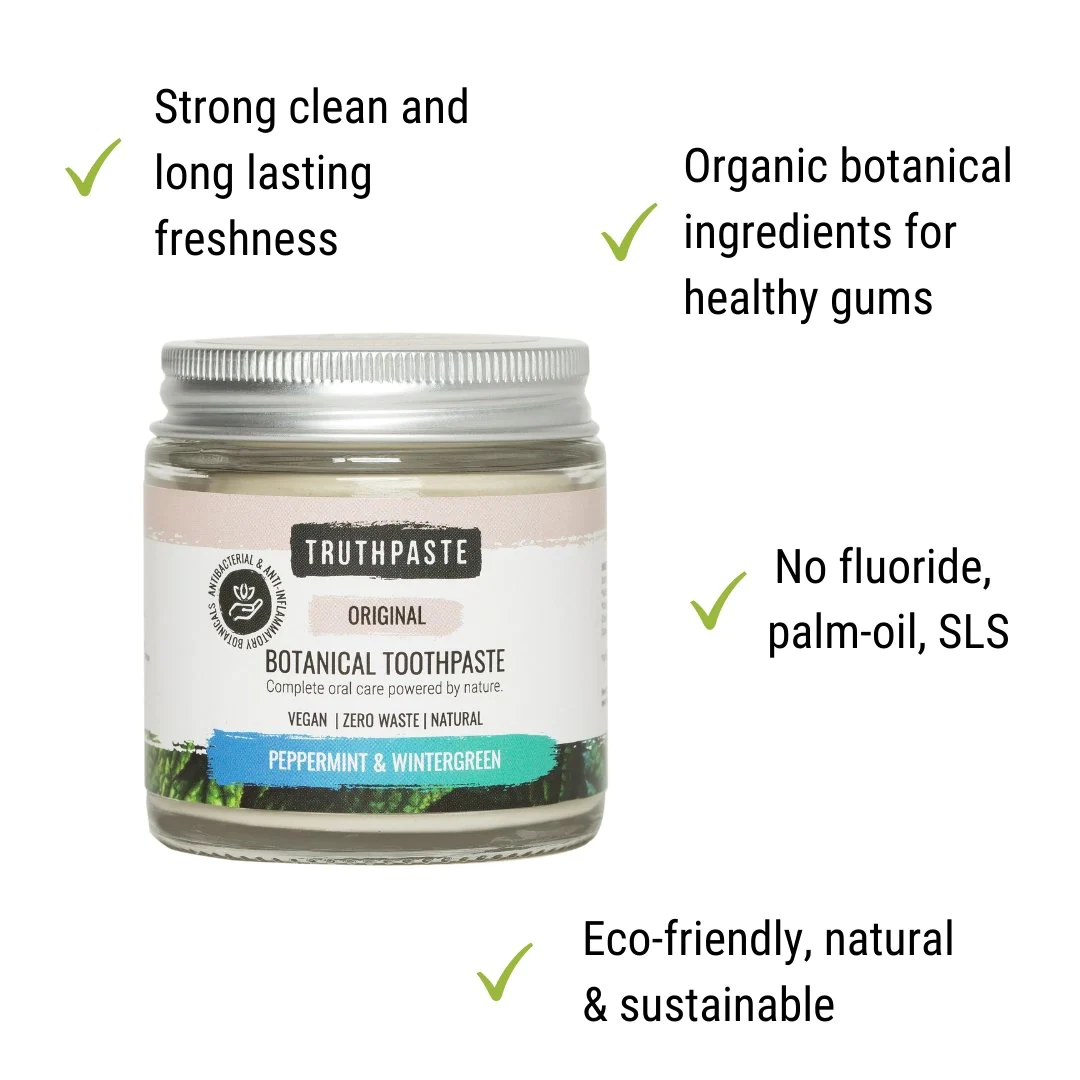 Truthpaste Original Botanical Toothpaste Peppermint & Wintergreen 100ml