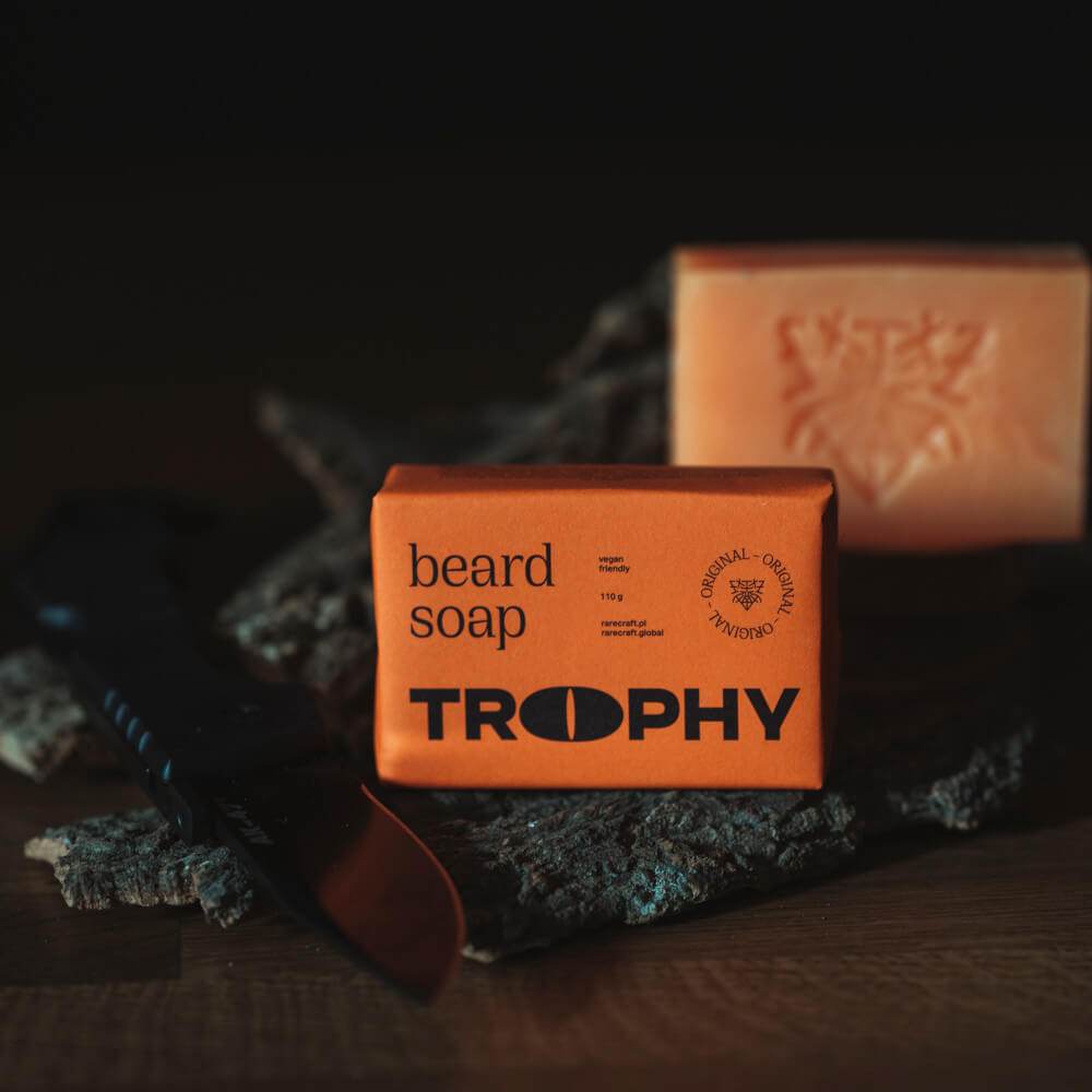 RareCraft Trophy Beard Soap 110g