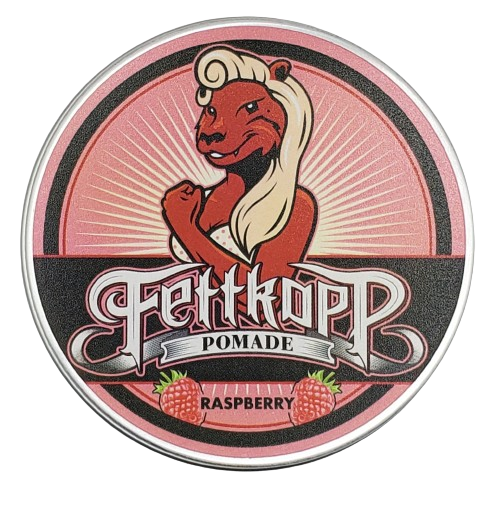 Fettkopp Medium Raspberry Pomade 51g