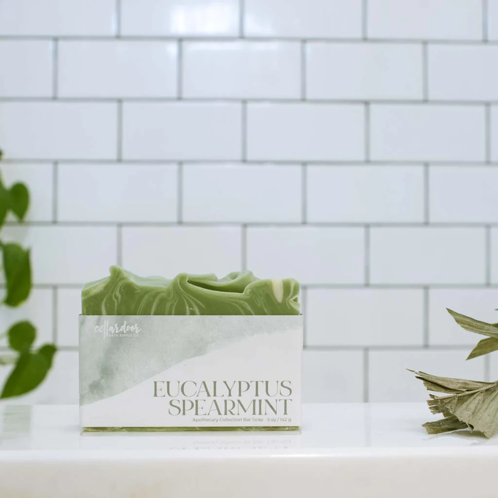 Cellardoor Eucalyptus Spearmint Bar Soap - Seifenstück 142g