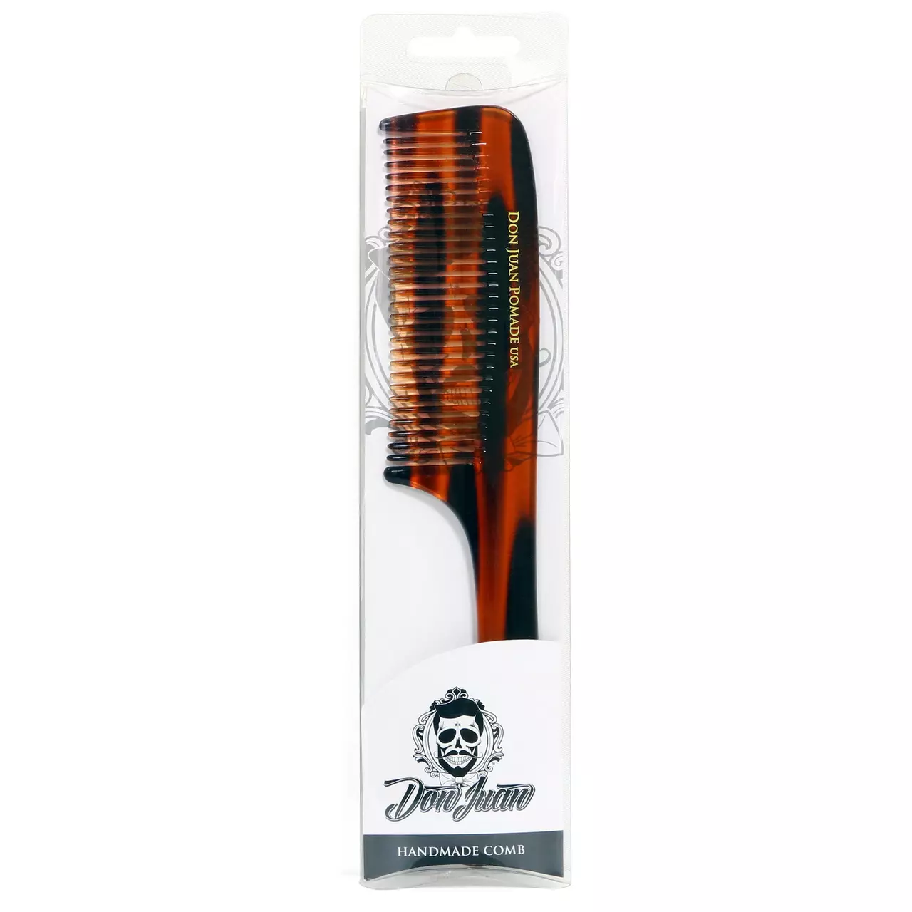 Don Juan Tortoise Handle Comb