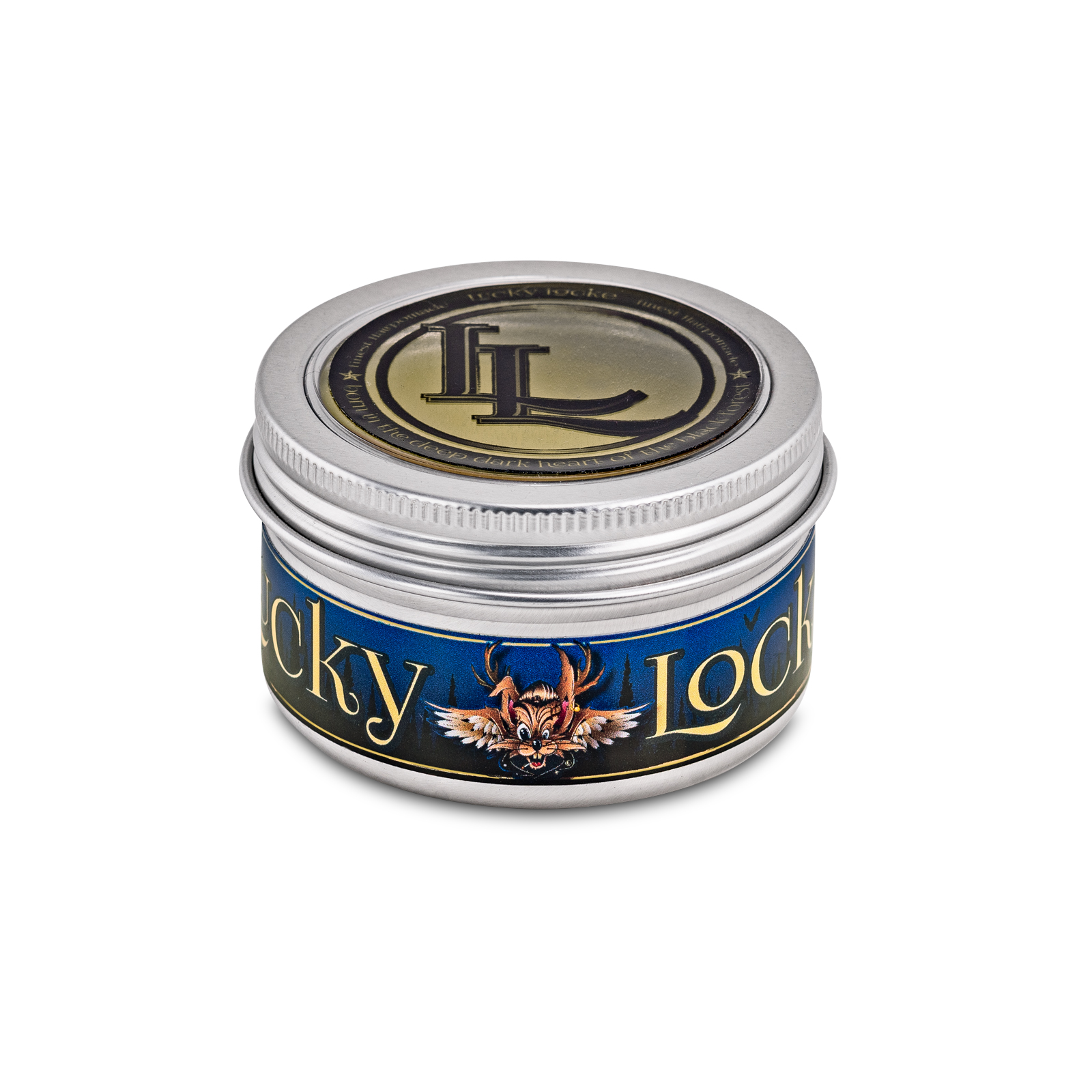 Lucky Locke Blue Crazy Bean Light Hold Pomade 100ml