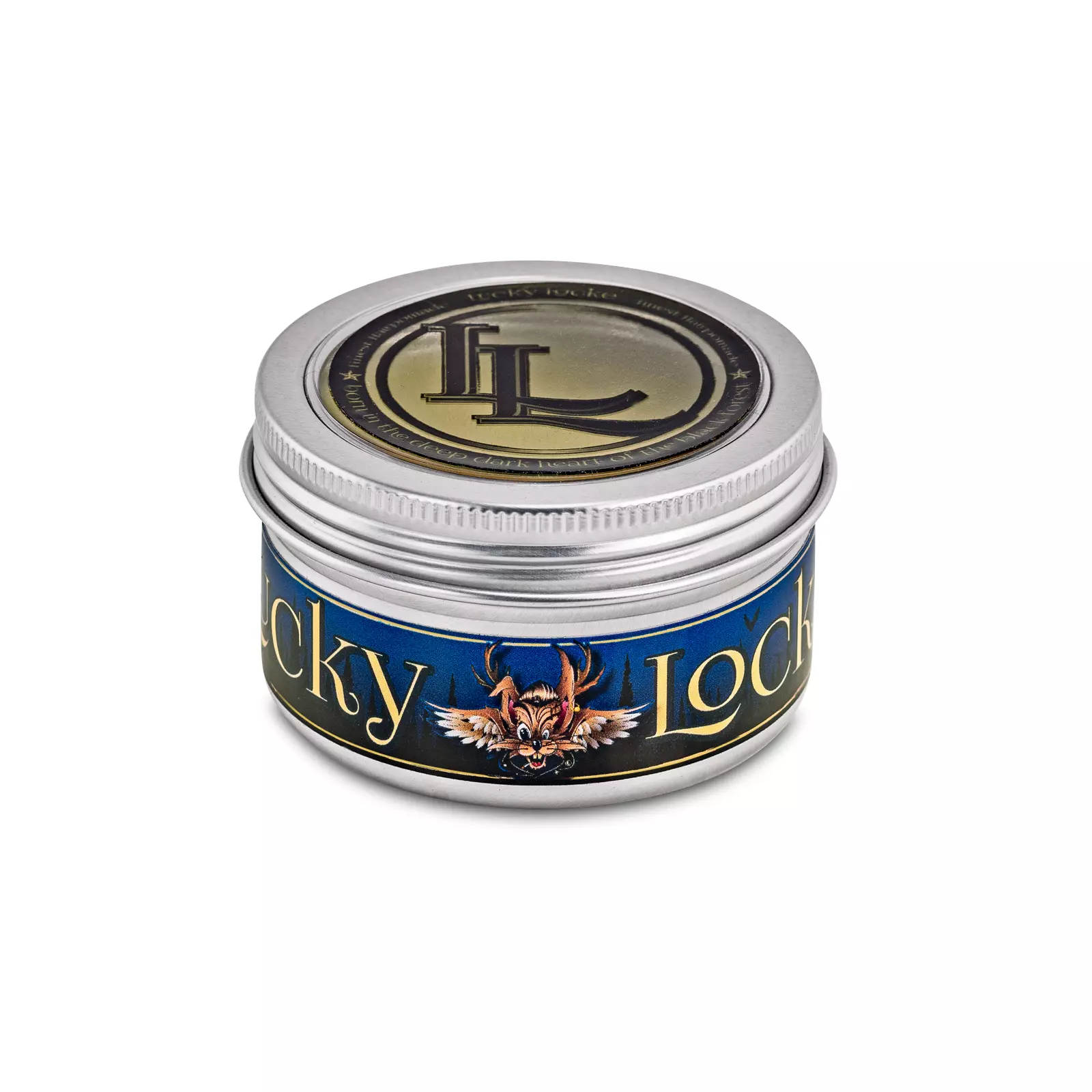 Lucky Locke Blue Crazy Bean Light Hold Pomade 100ml