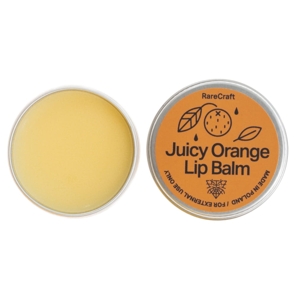 RareCraft Juicy Orange Lip Balm - Lippenpflege 10ml