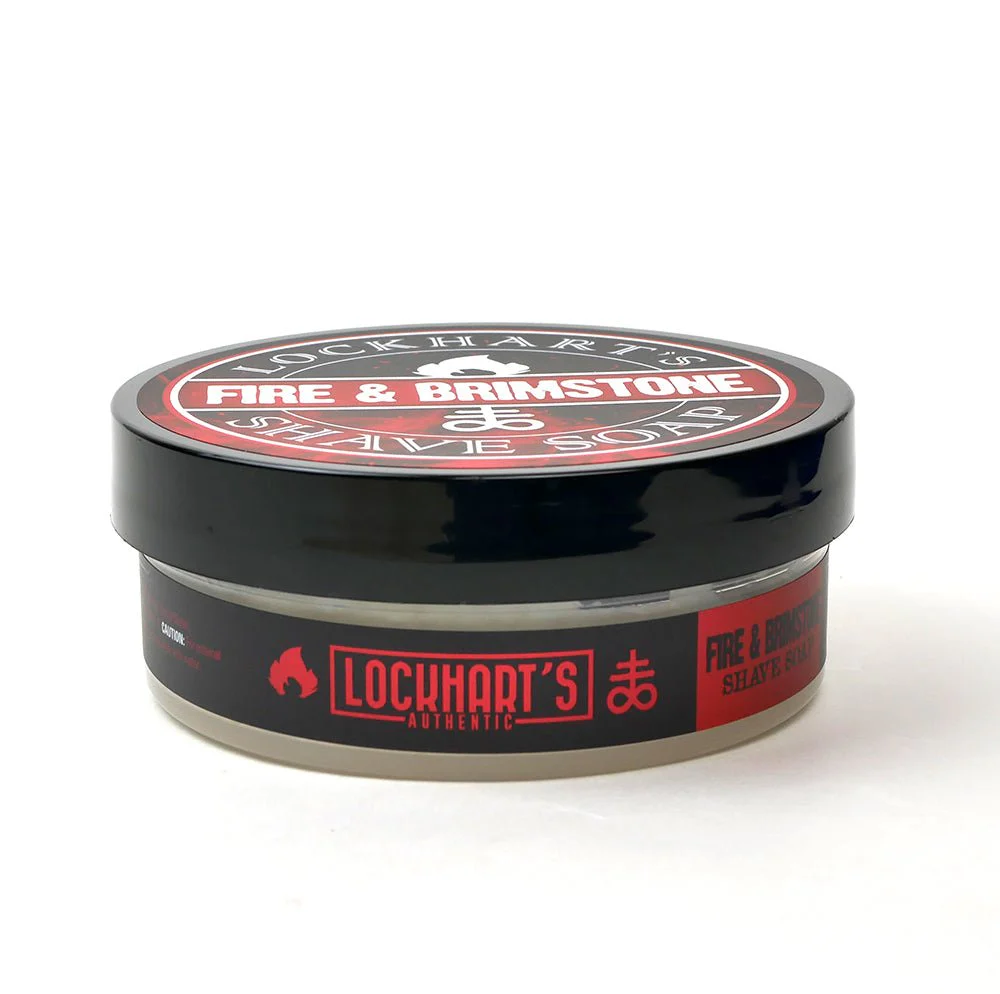 Lockhart's Fire & Brimstone Shave Soap - Rasierseife 113g