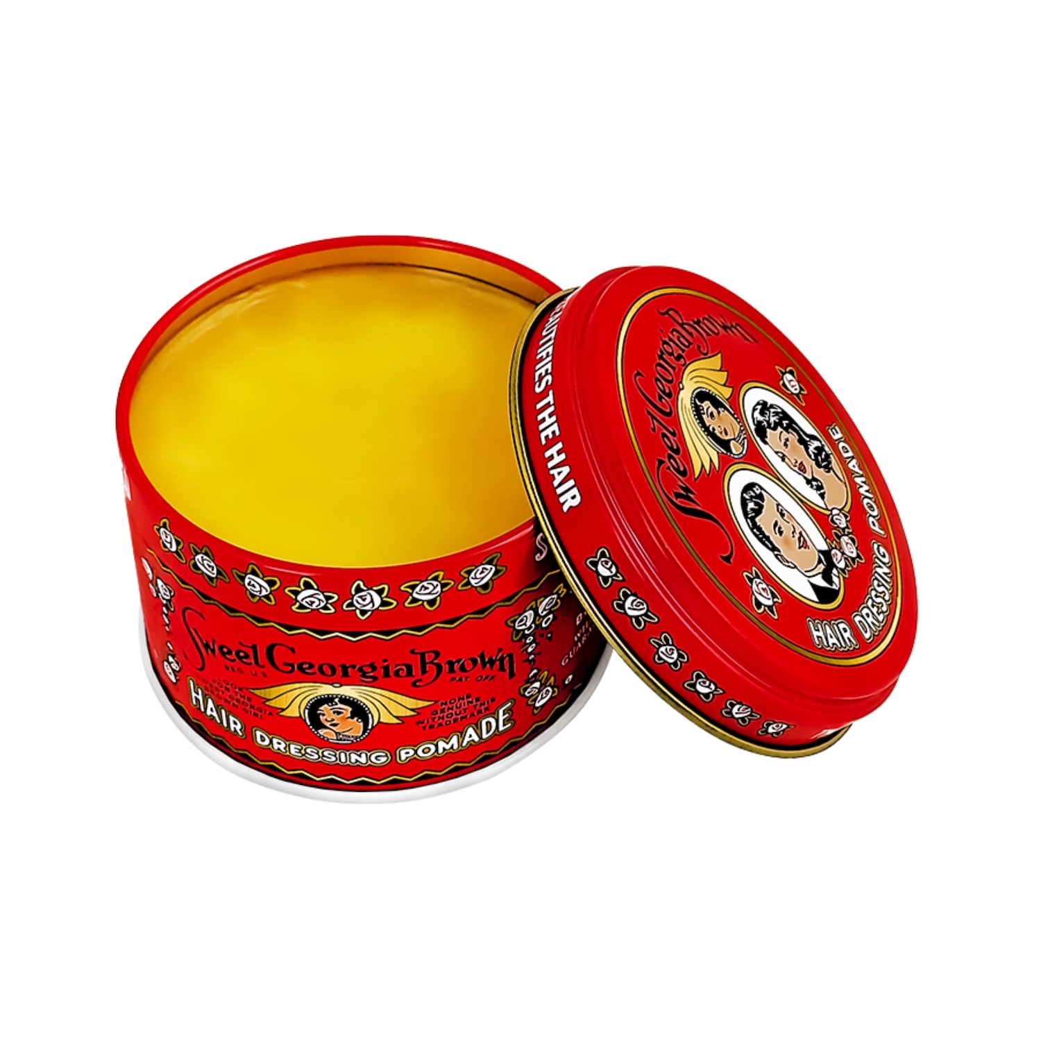 Sweet Georgia Brown Red Medium Hair Dressing Pomade 114g