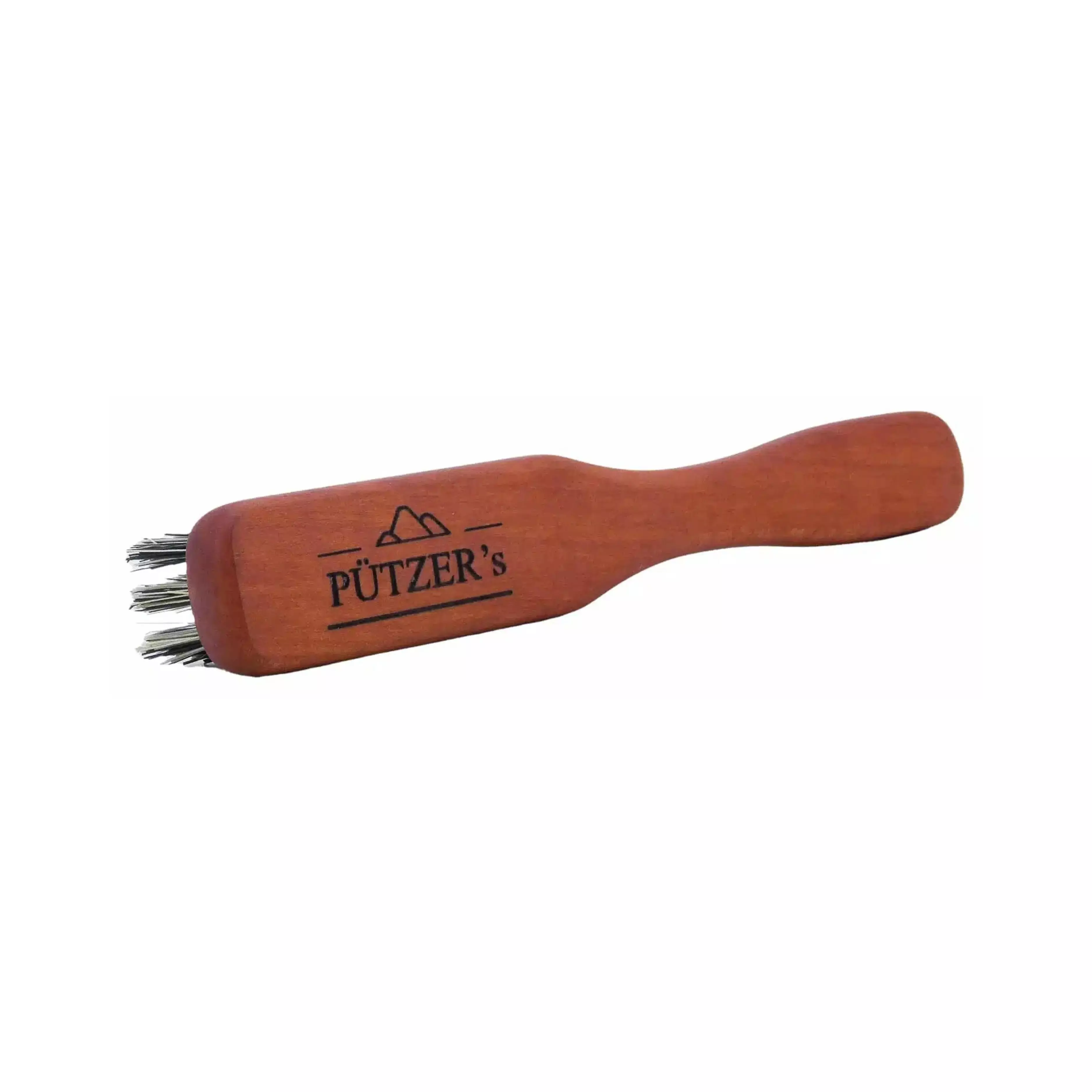 Pützer's Beard Brush Tampico Fiber (vegan) with Handle