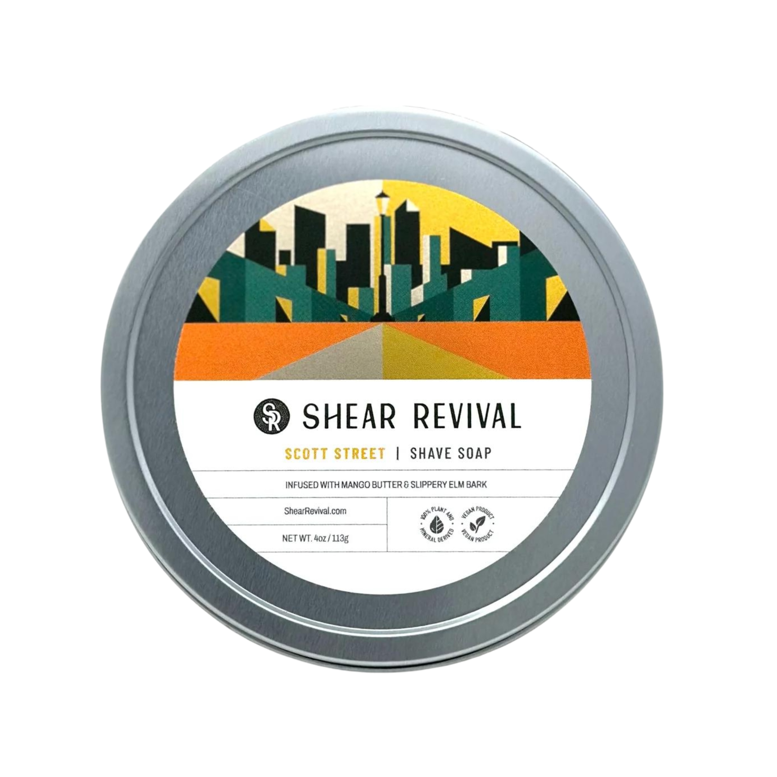 Shear Revival Scott Street Shave Soap 113g