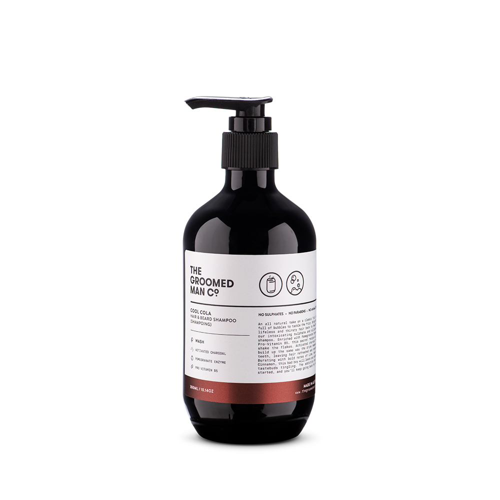 The Groomed Man Co. Hair & Beard Shampoo 300ml