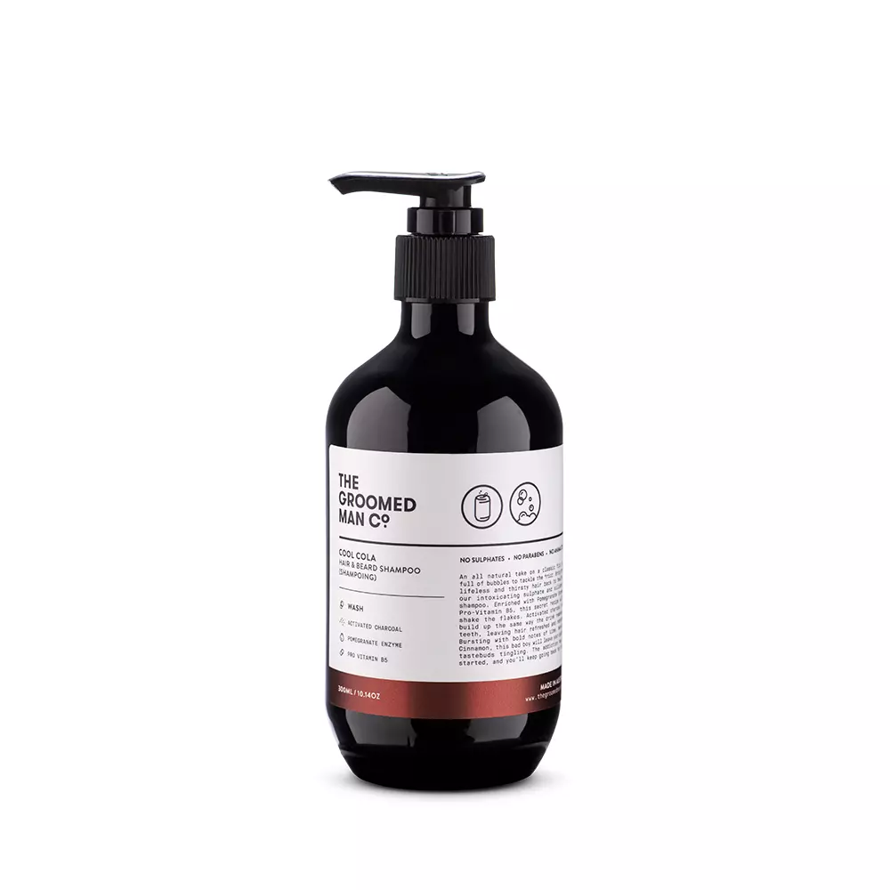 The Groomed Man Co. Hair & Beard Shampoo 300ml