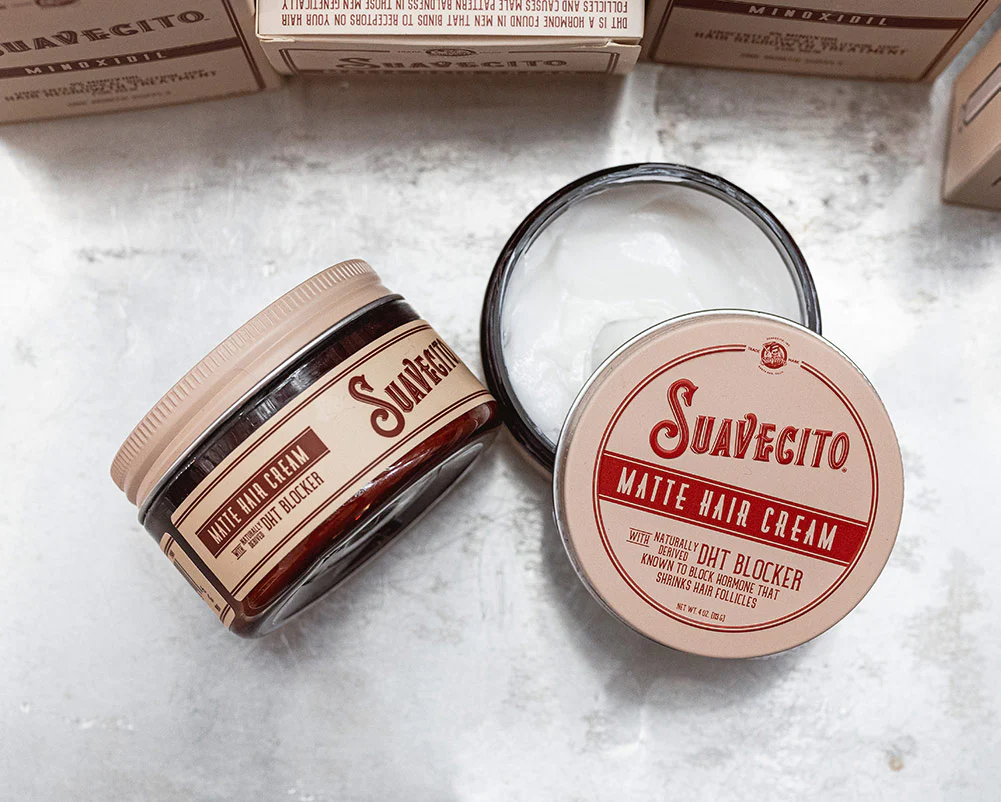 Suavecito Matte Hair Cream DHT Blocker 113g