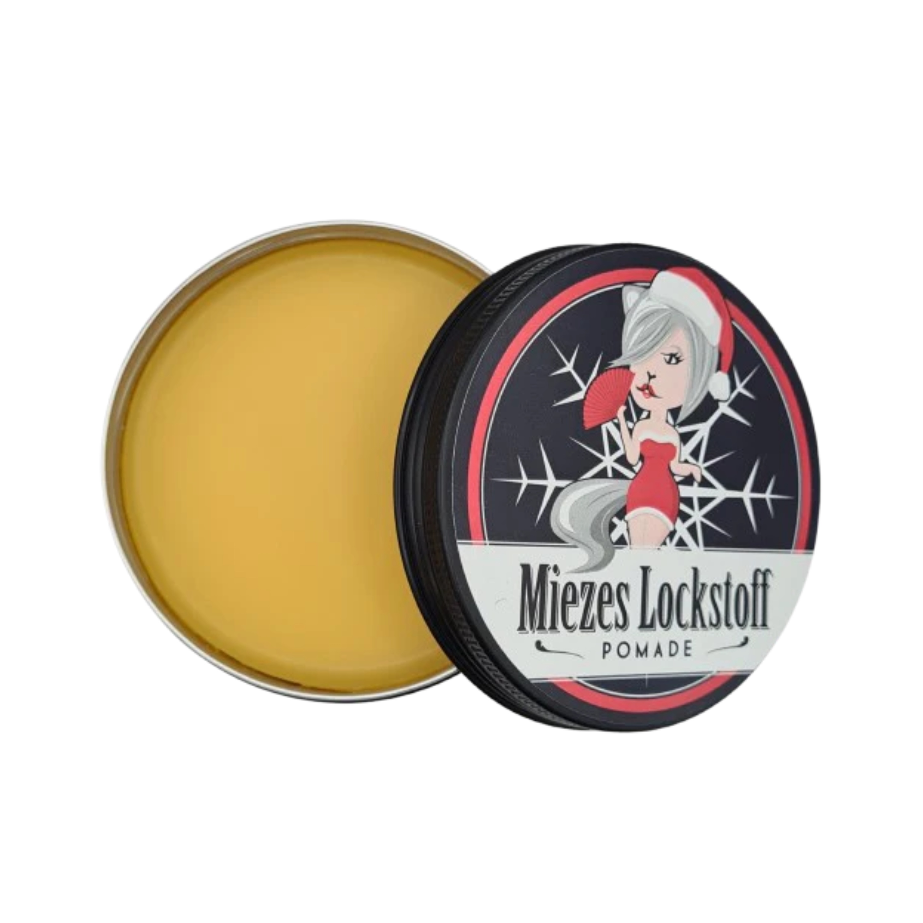 Fettkopp Miezes Lockstoff XMAS Medium Hold Marzipan Pomade 99g