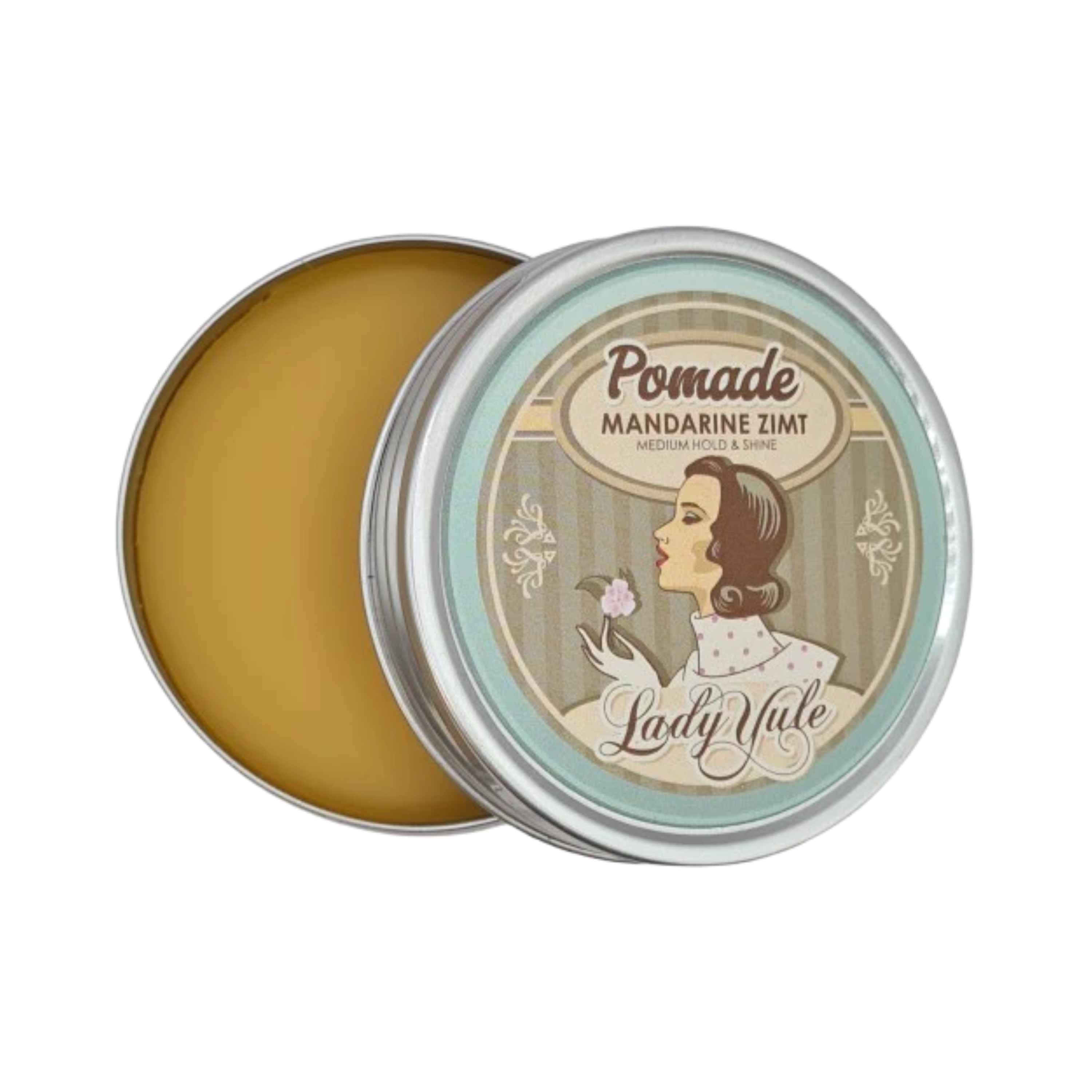 Fettkopp LADY YULE Mandarin Cinnamon Medium Hold Pomade 51g