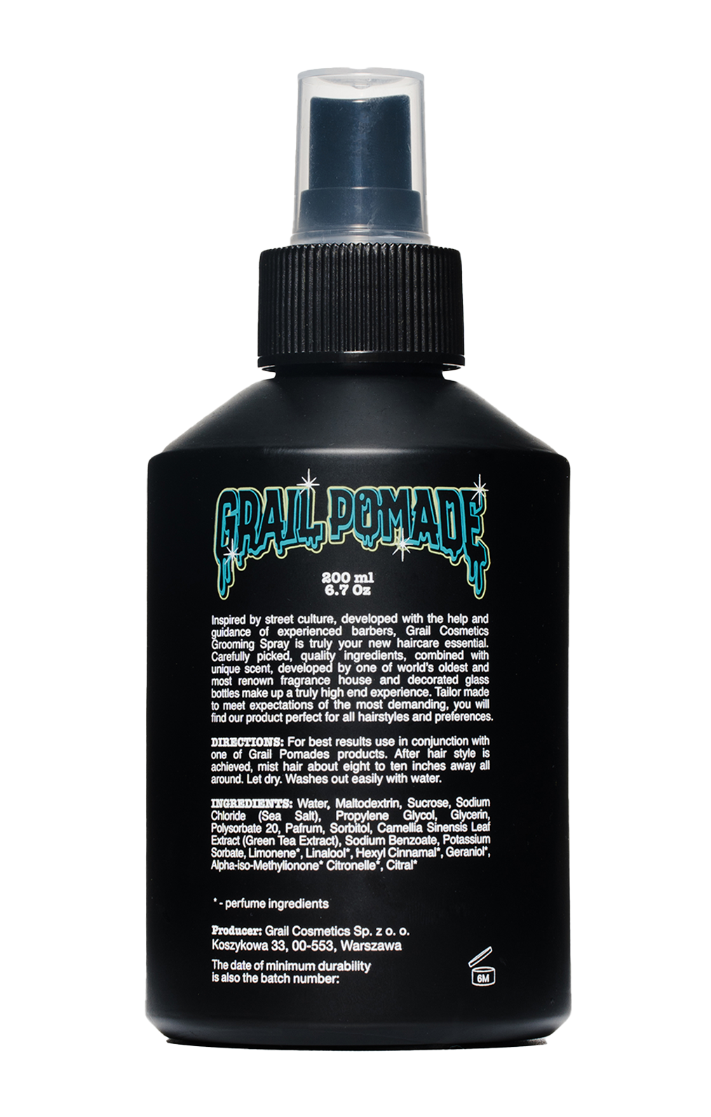 Grail Pomade Grooming Spray - Volumenspray 200ml