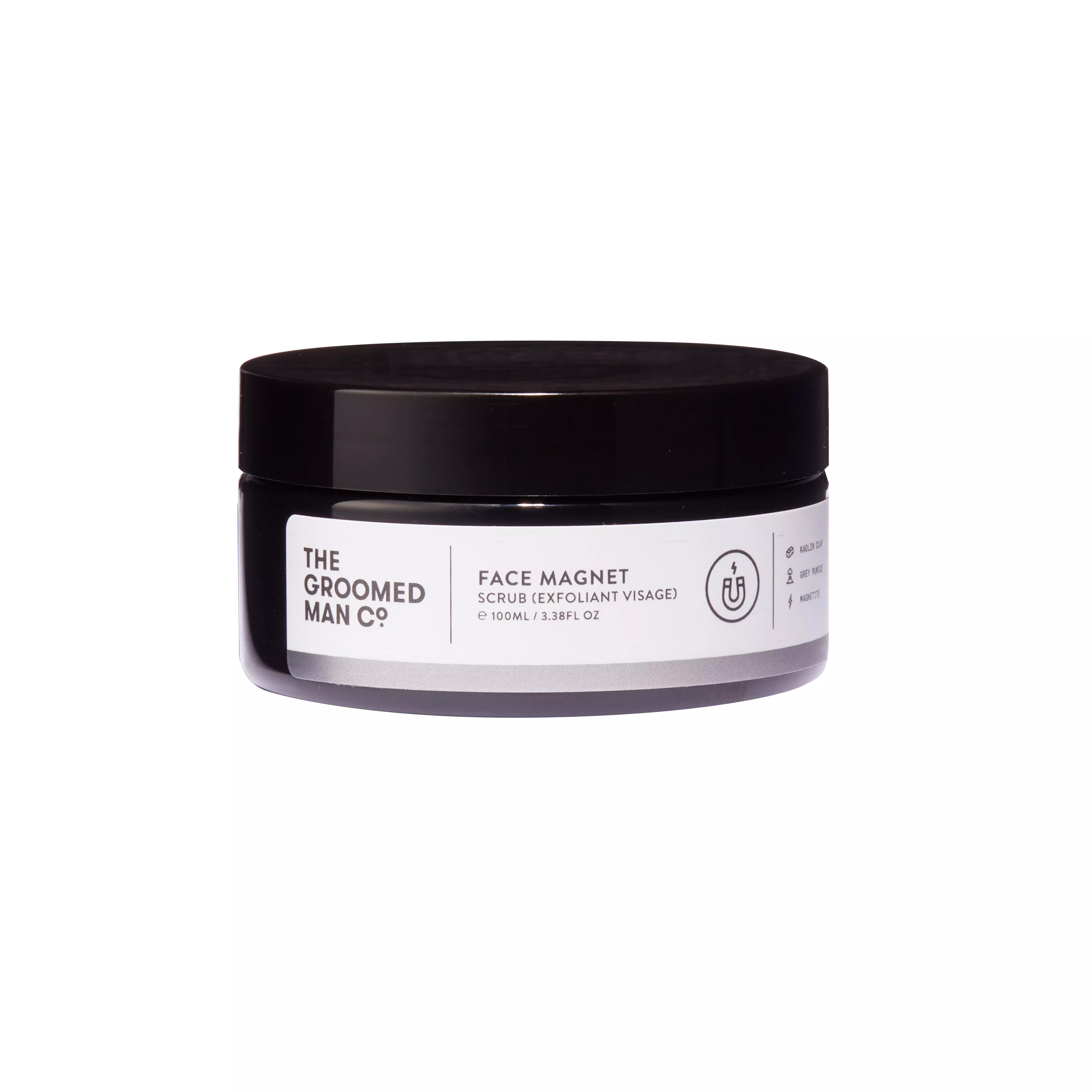 The Groomed Man Co. Face Magnet Scrub 100ml