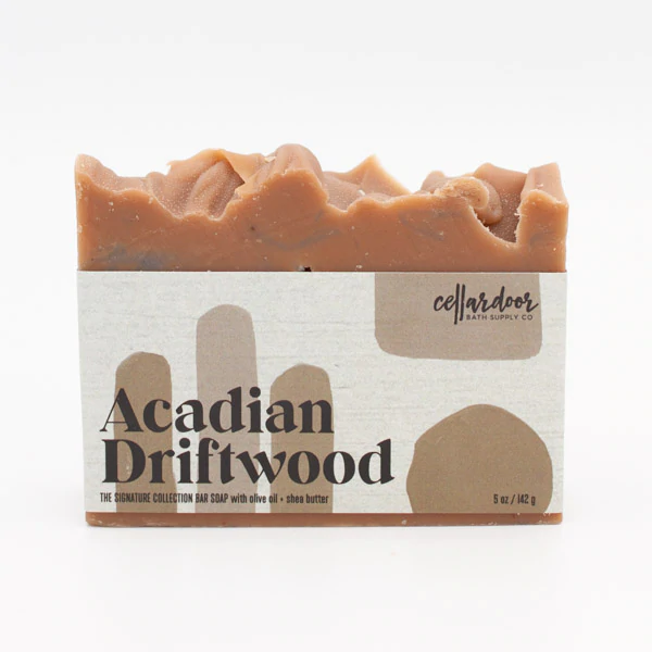 Cellardoor Bath Supply Co. Acadian Driftwood Bar Soap 142g 