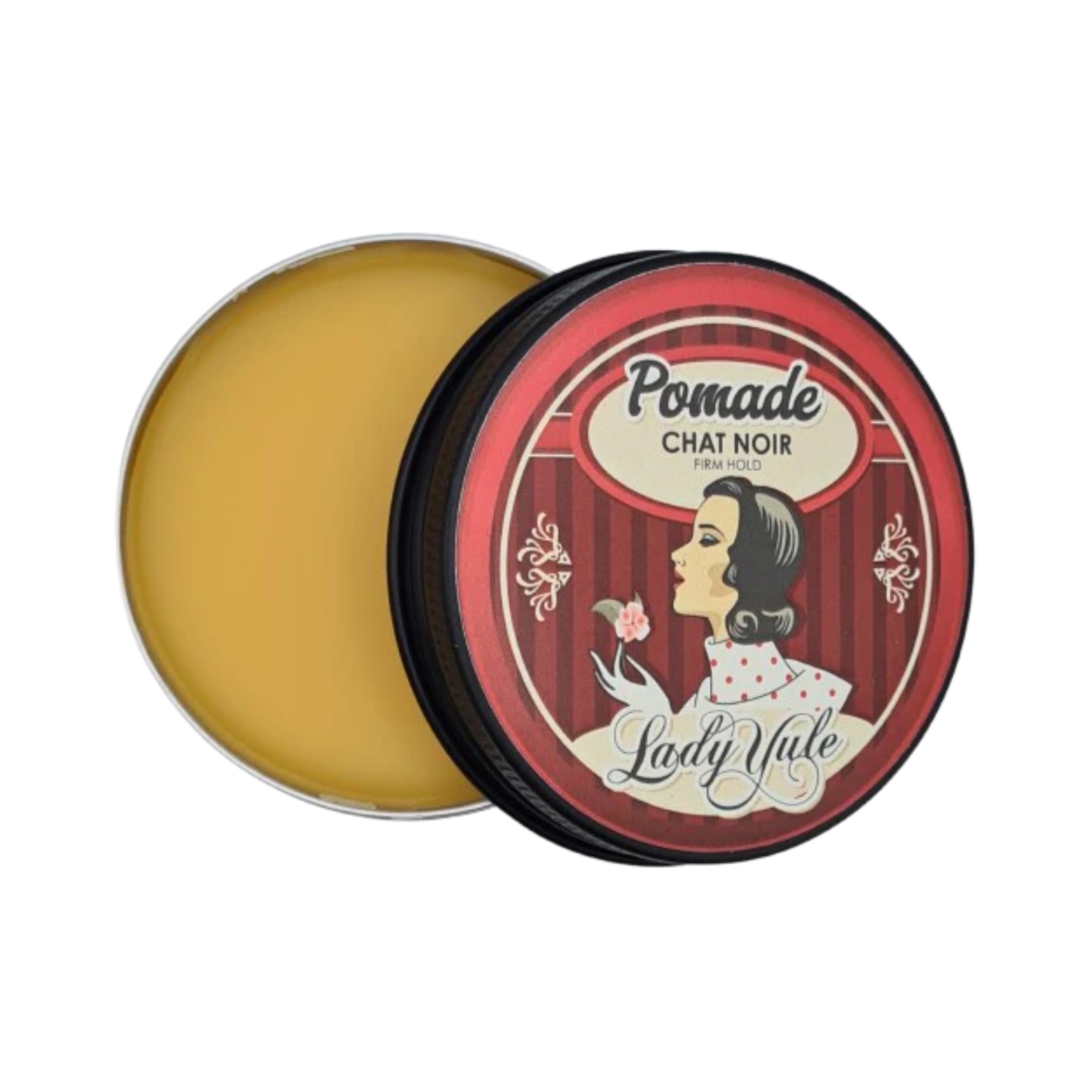 Fettkopp LADY YULE Chat Noir Firm Hold Pomade 51g