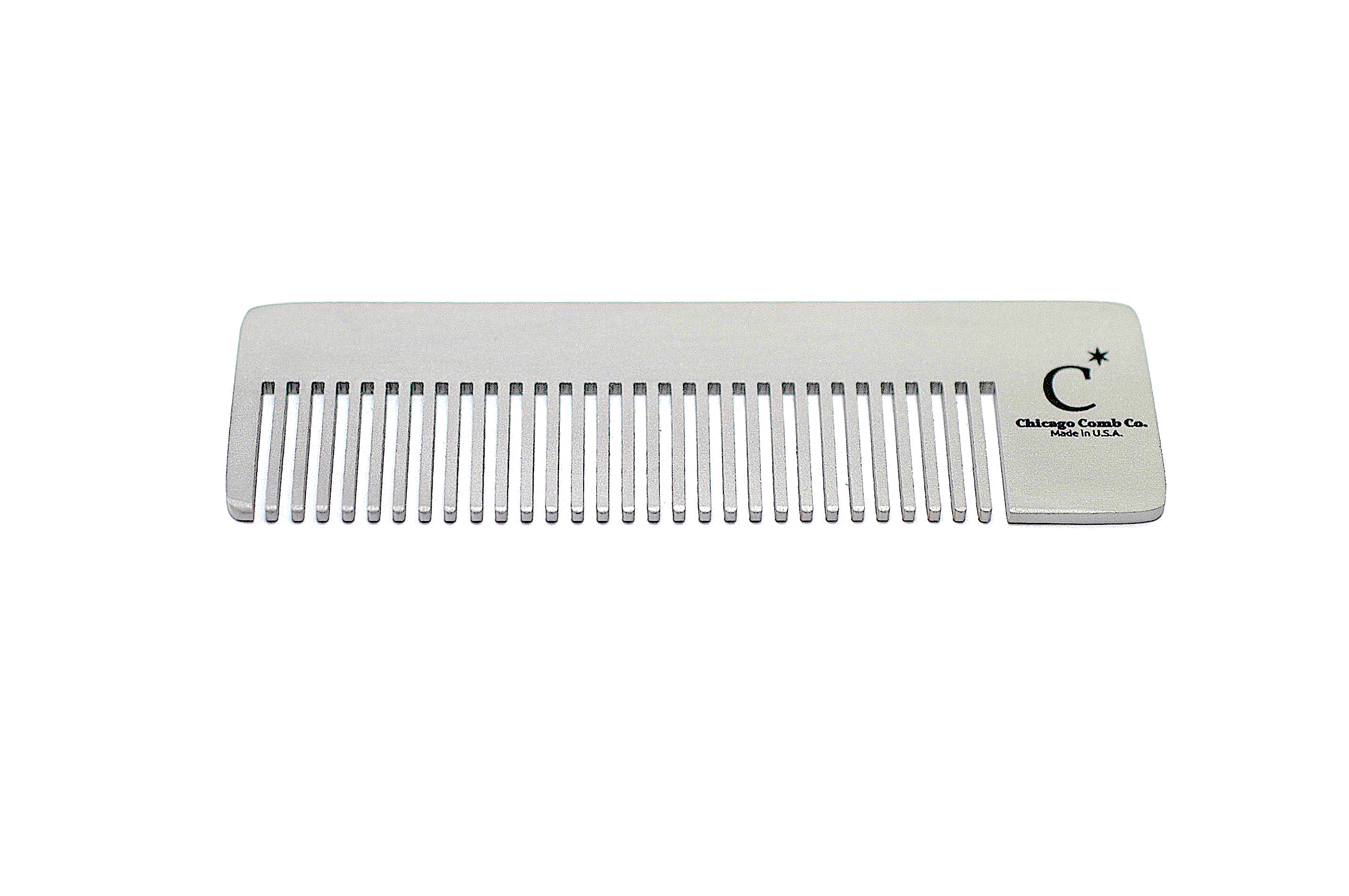 Chicago Comb Co. Model No. 4 Standard Stainless Steel - Kamm