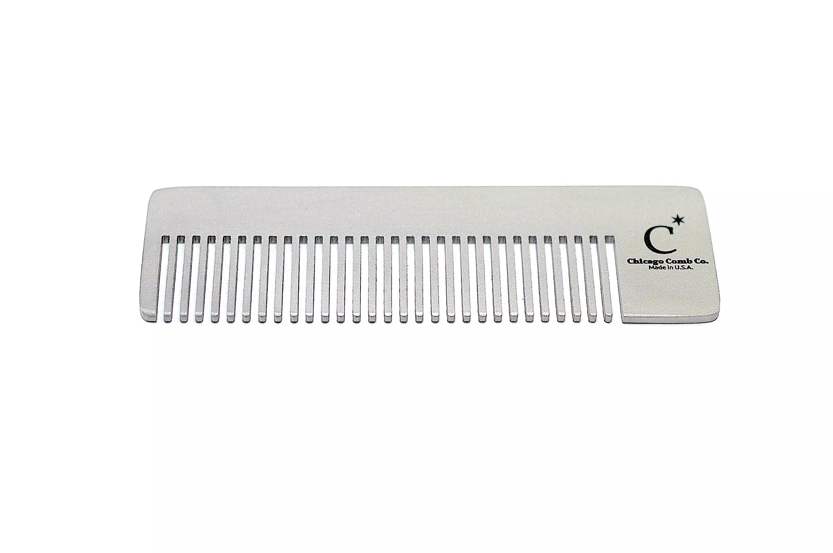 Chicago Comb Co. Model No. 4 Standard Stainless Steel