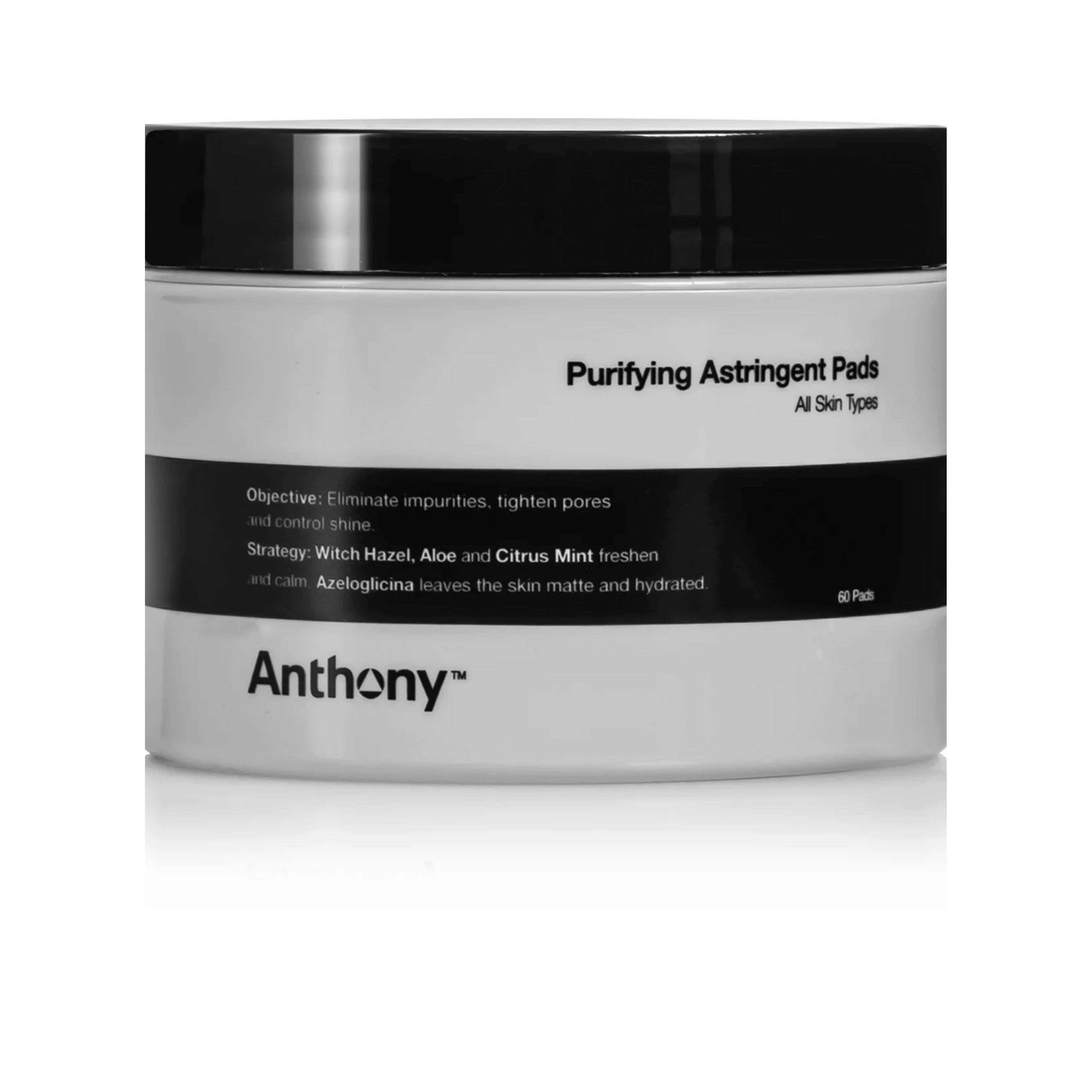 Anthony Purifying Astringent Toner Pads 