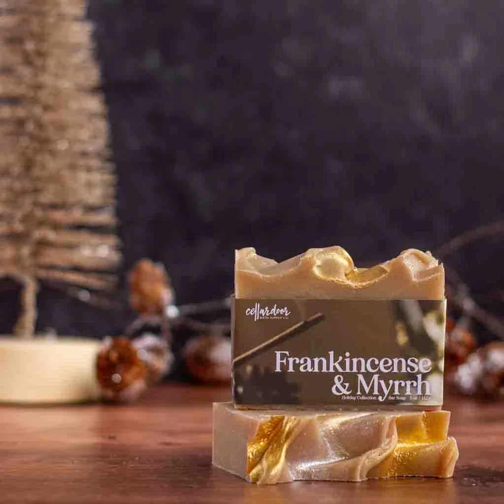 Cellardoor Frankincense & Myrrh Bar Soap142g