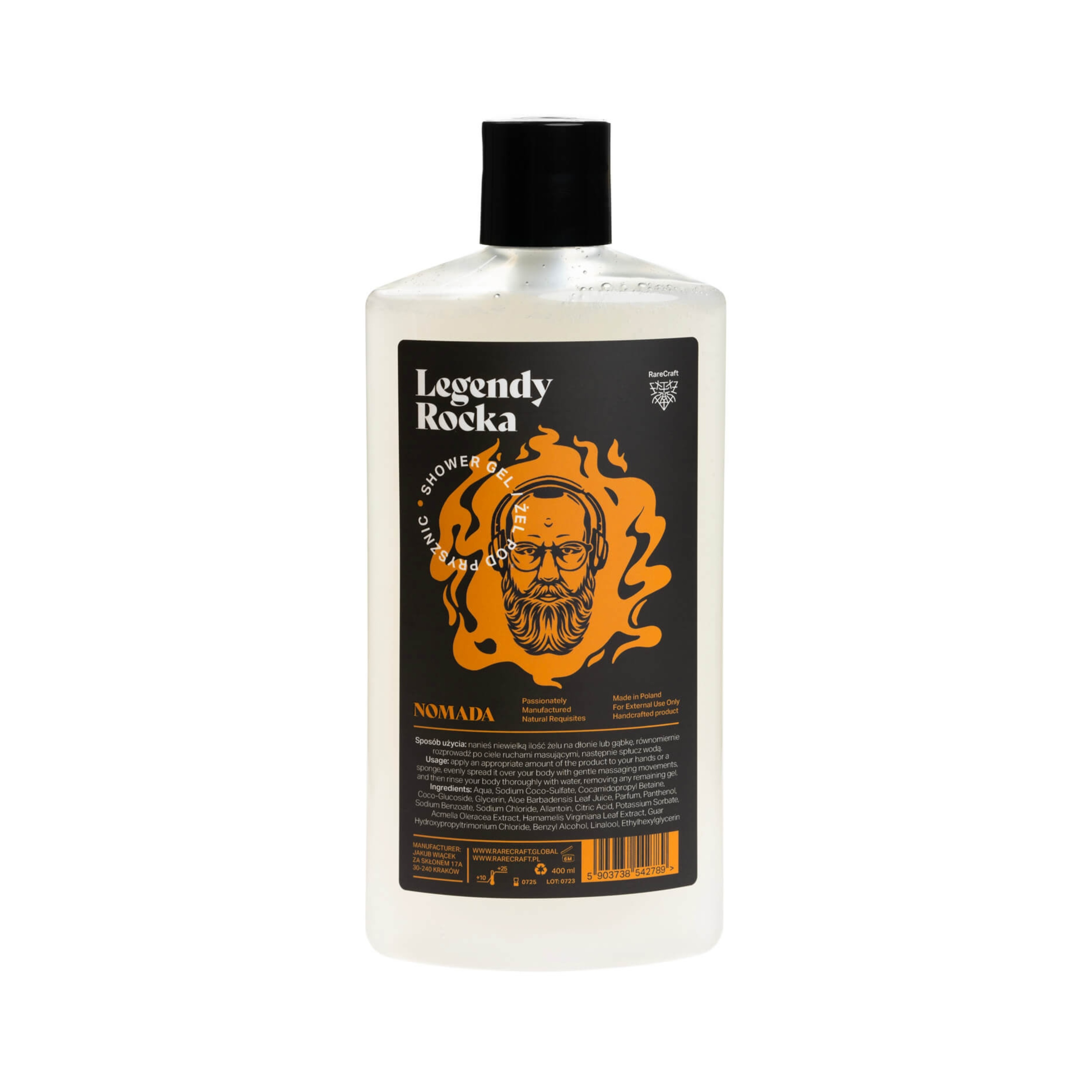 RareCraft Nomada Shower Gel - Duschgel 0,4l