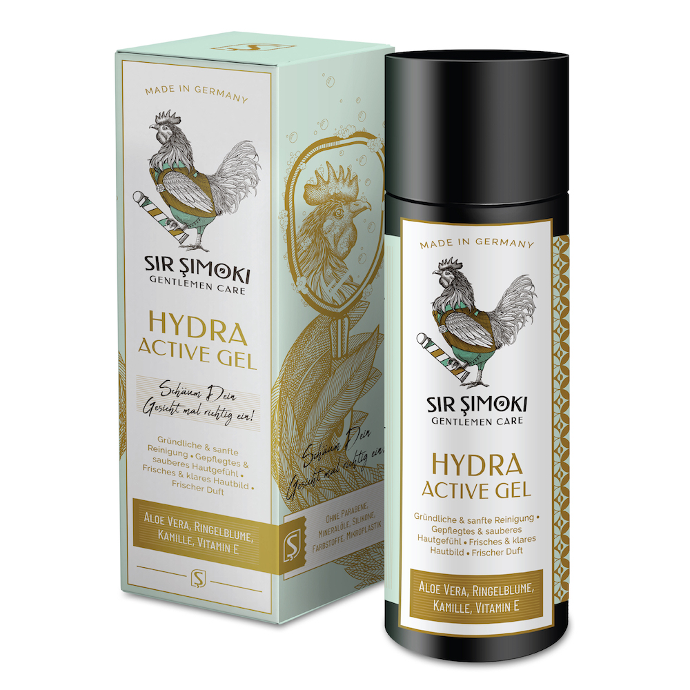 Sir Simoki Hydra Active Gel - Gesichtsreinigung 200ml