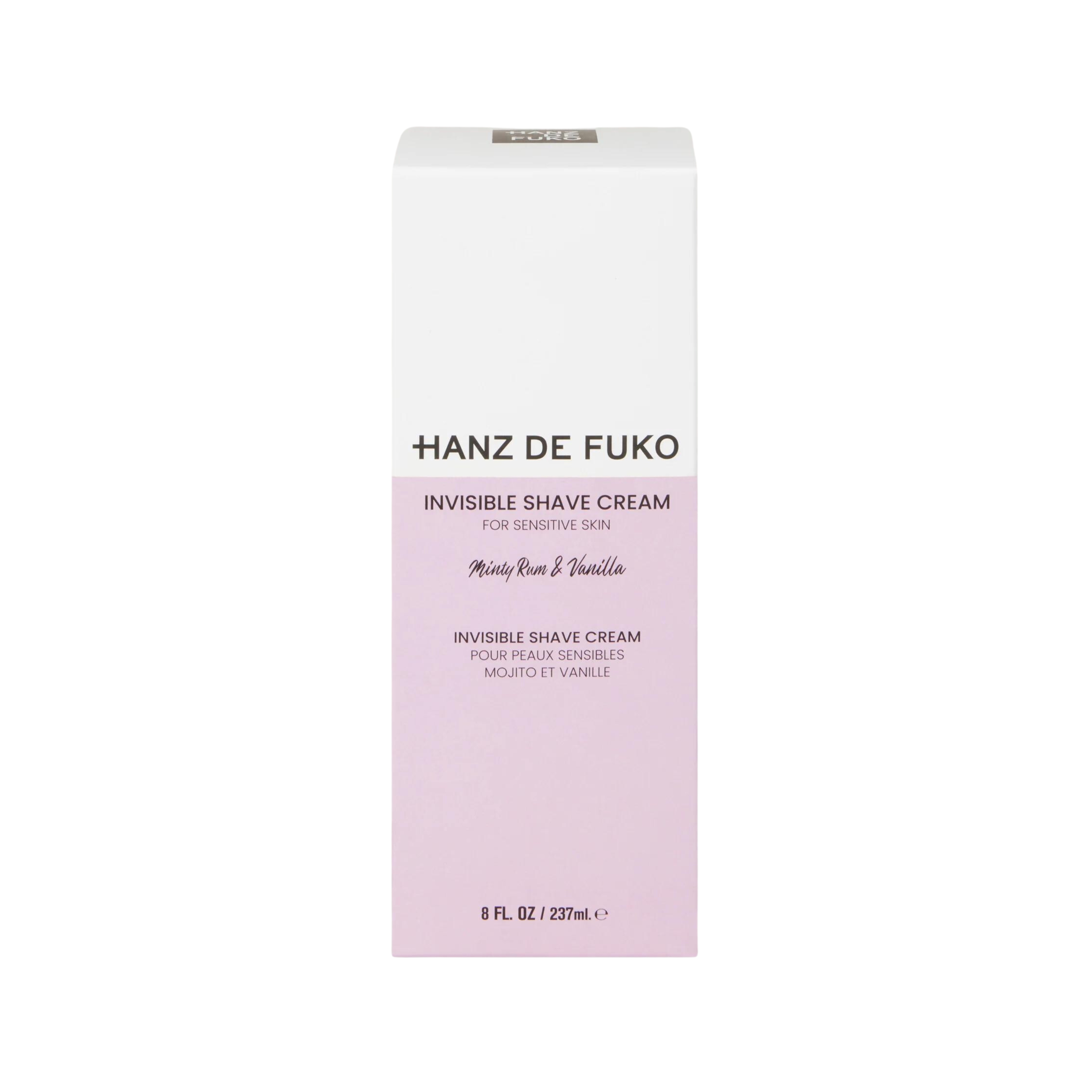 Hanz de Fuko Invisible Shave Cream