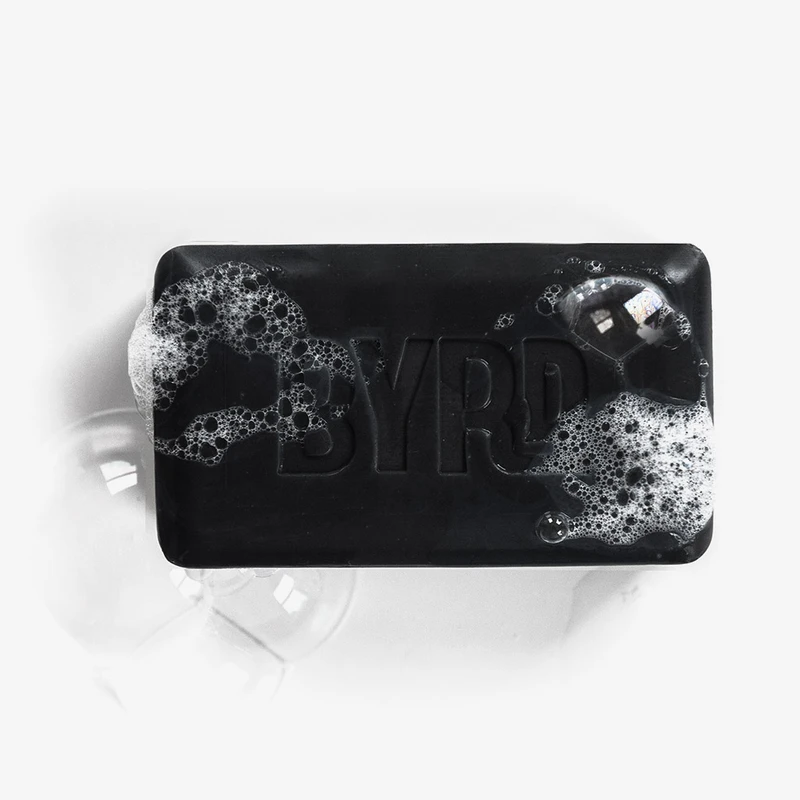 Byrd Activated Charcoal Exfoliating Bar - Seifenstück 147,8ml