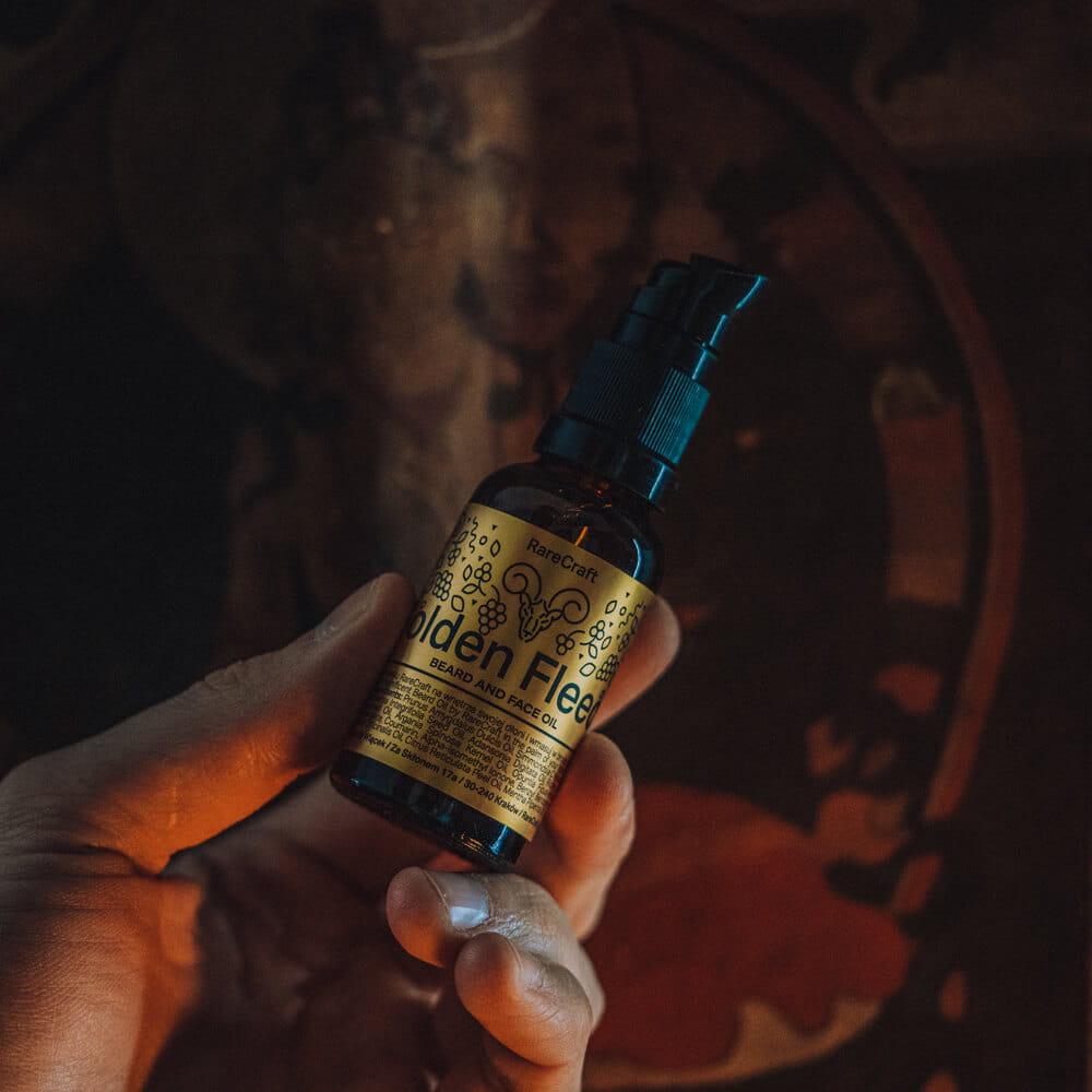 RareCraft Golden Fleece Beard and Face Oil 30ml