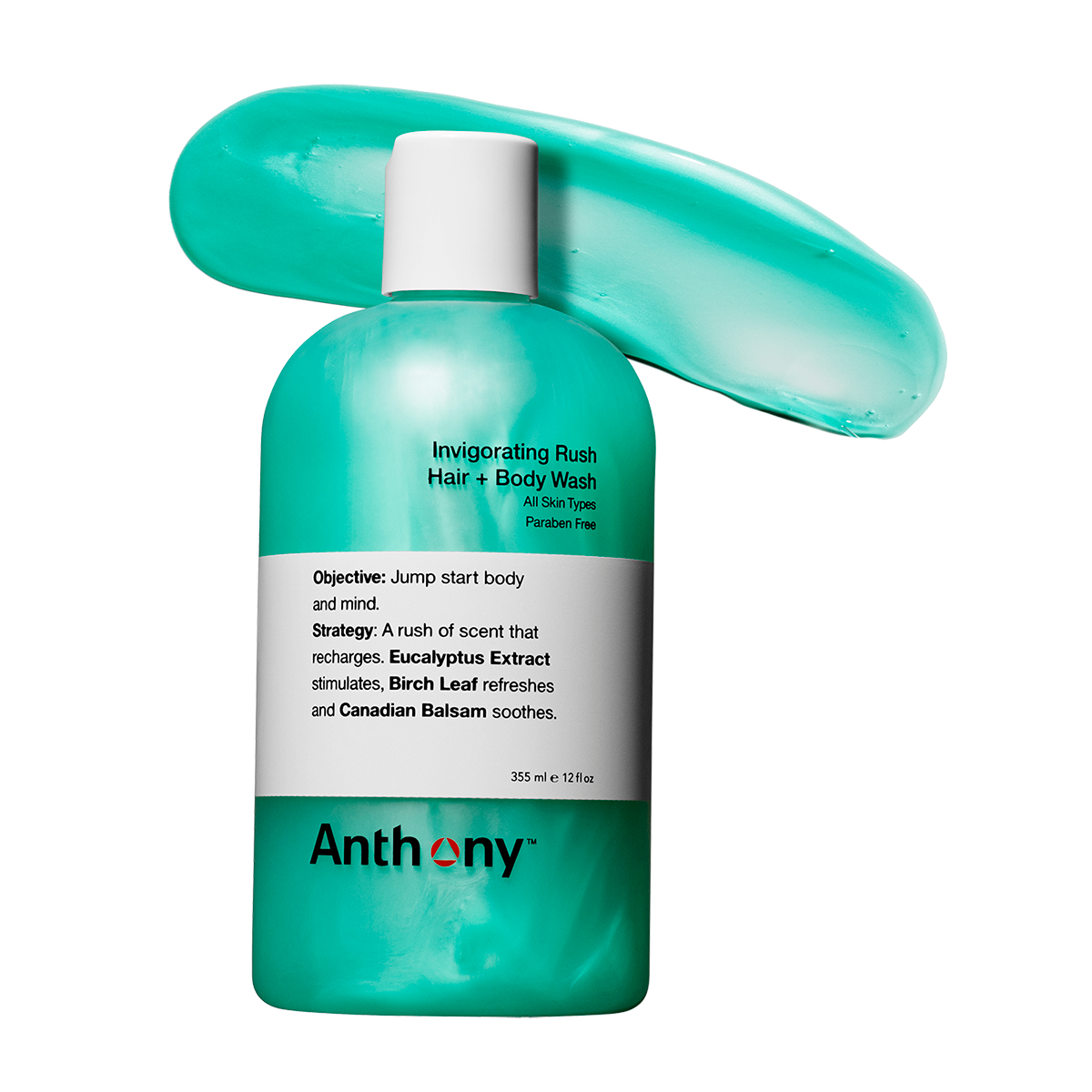 Anthony Invigorating Rush Hair & Body Wash 0,355l