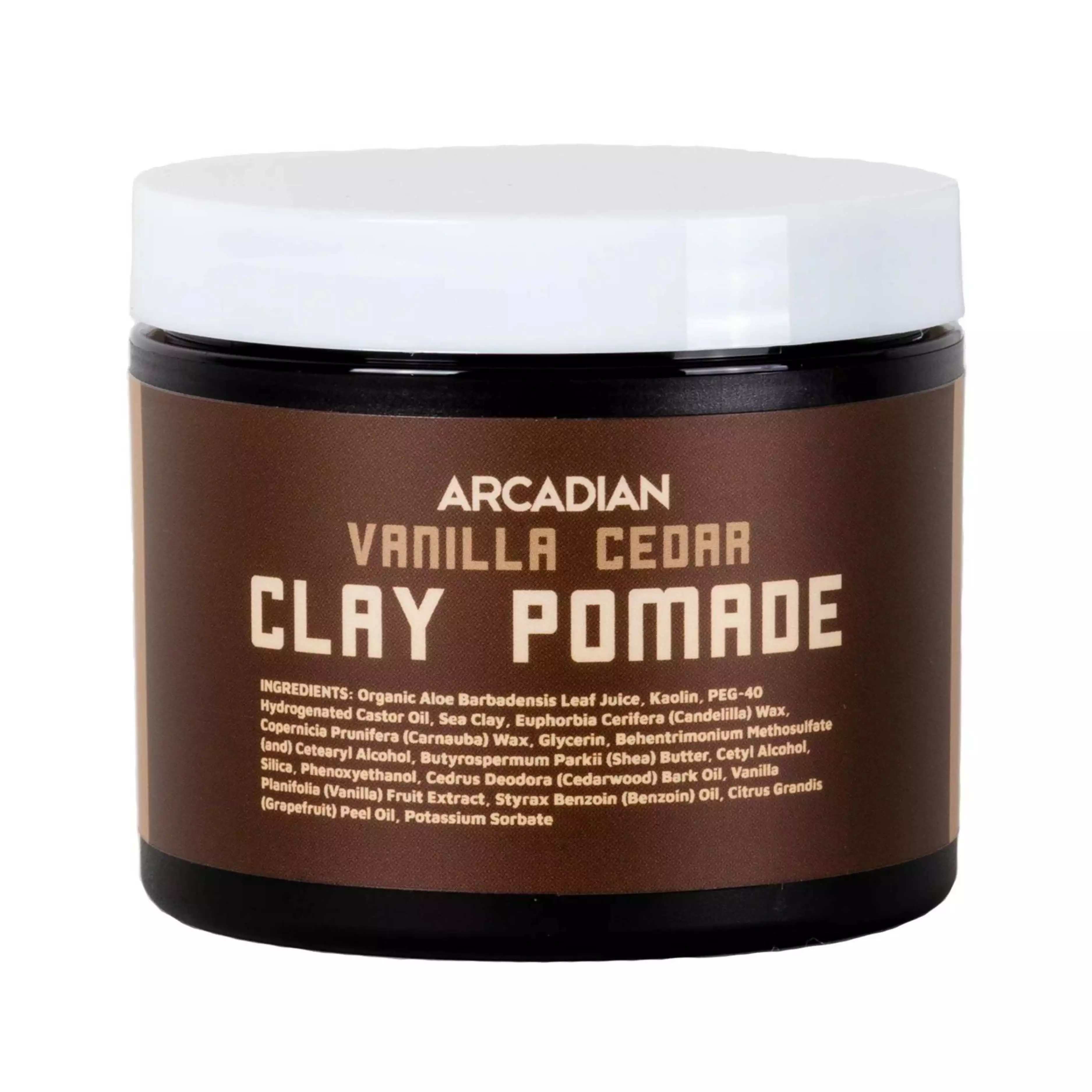 Arcadian Vanilla Cedar Clay Pomade 115g