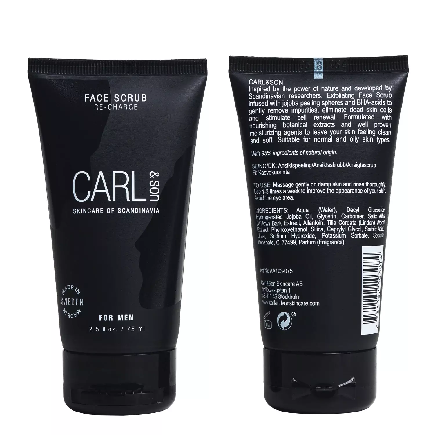 Carl&Son Face Scrub 75ml