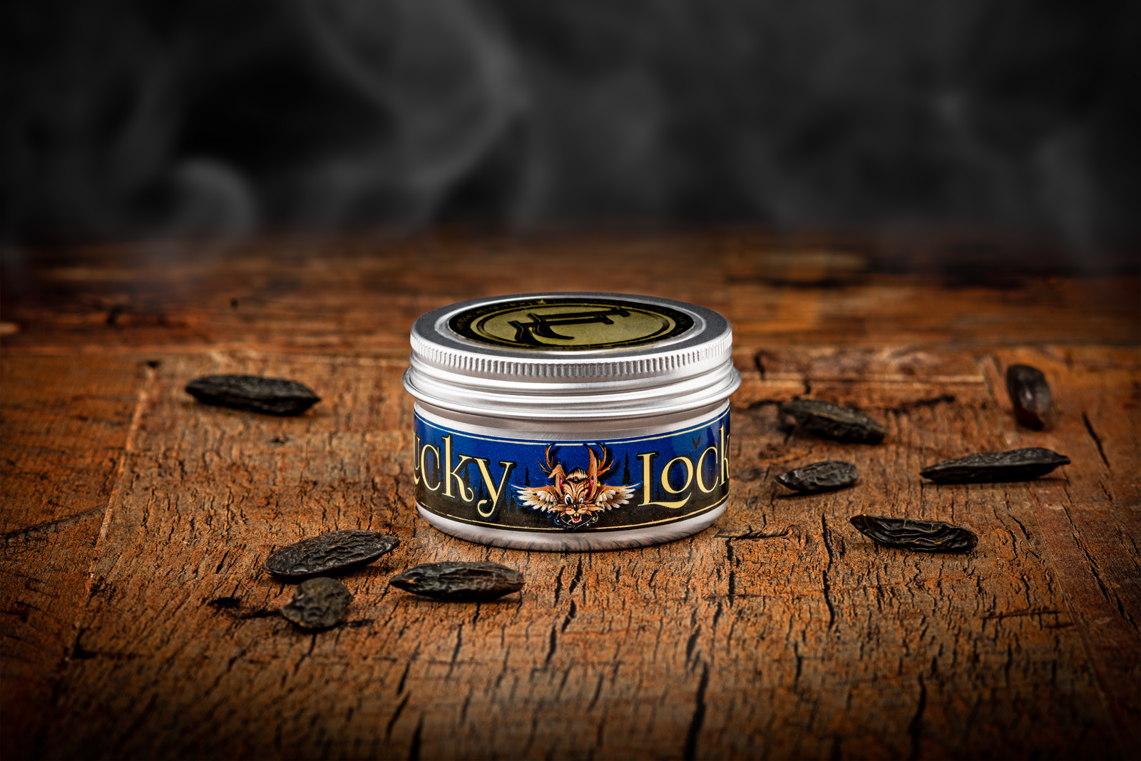 Lucky Locke Blue Crazy Bean Light Hold Pomade 100ml