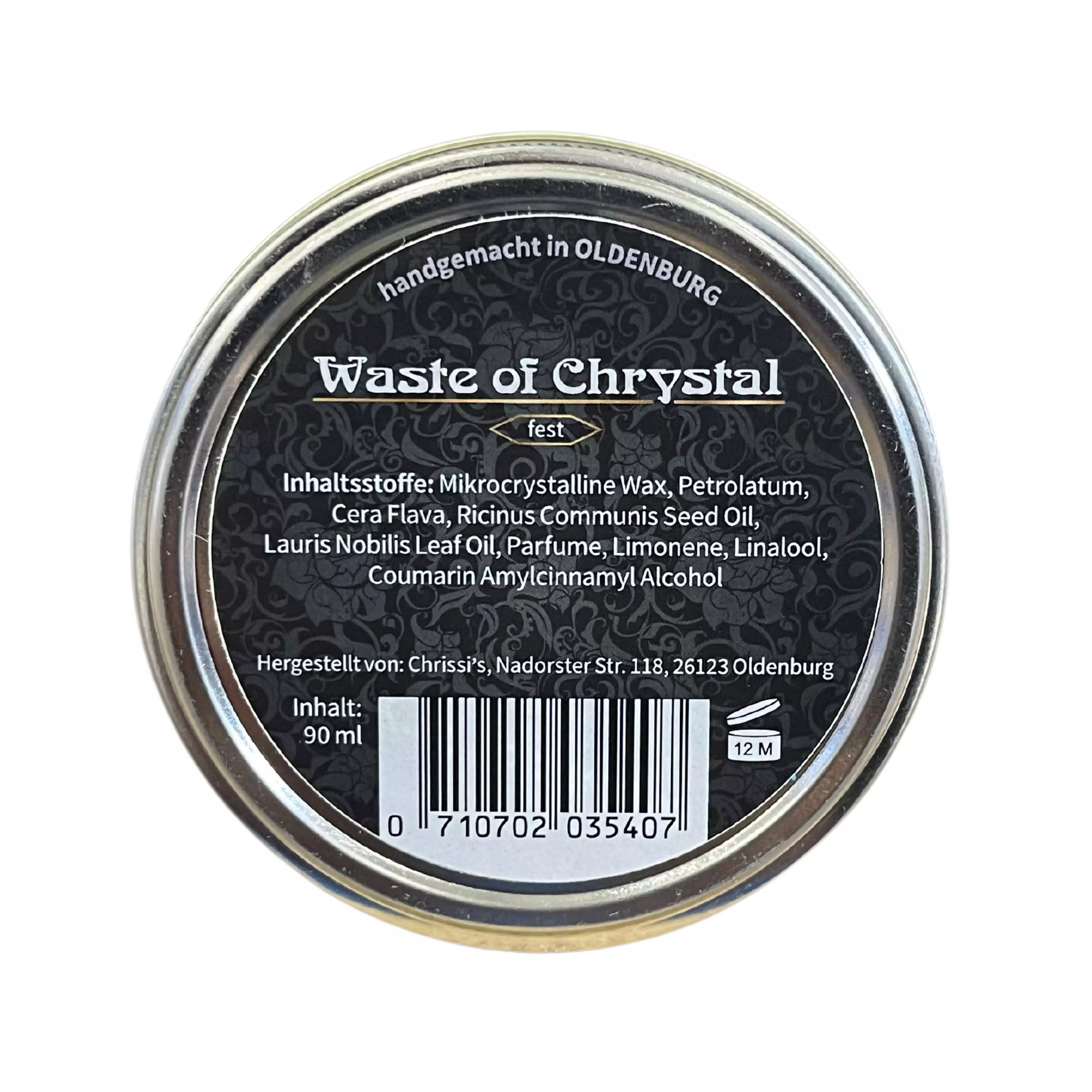 Chrissi's Waste of Crystal Pomade 90ml