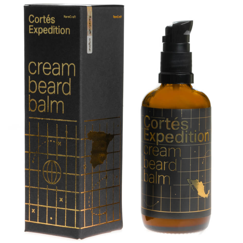 RareCraft Cortés Expedition Cream Beard Balm - Bartbalsam 100ml