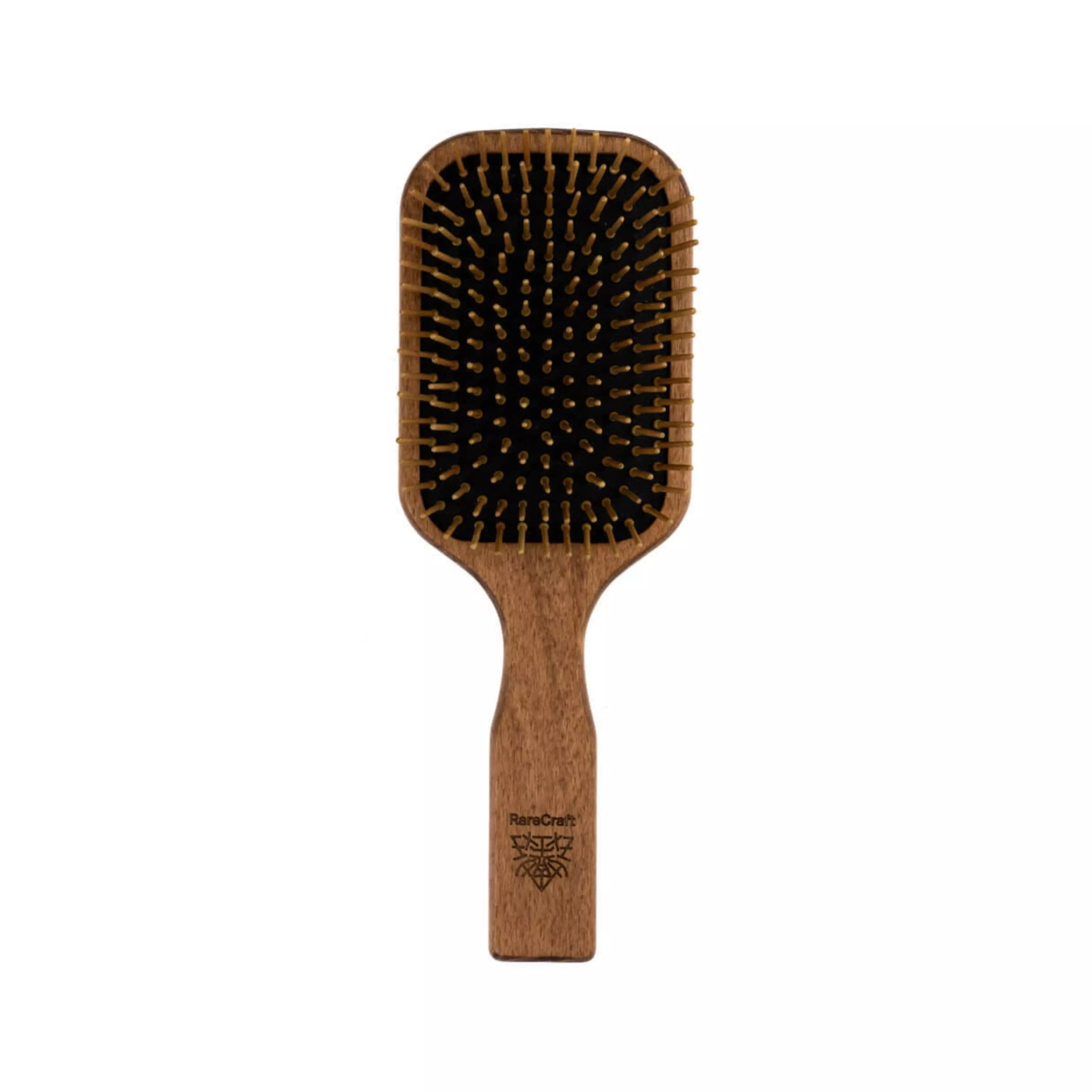 RareCraft Paddle Brush Dark Wood