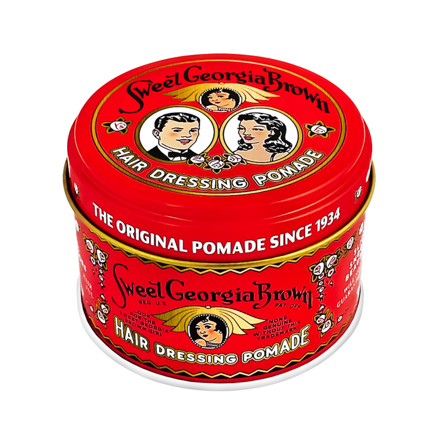 Sweet Georgia Brown Red Medium Hair Dressing Pomade 114g