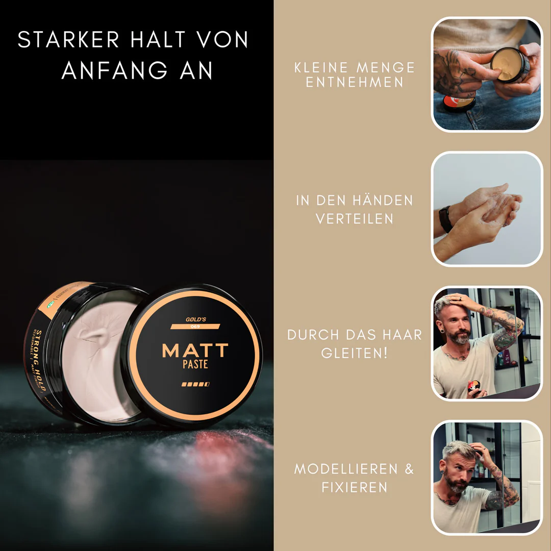 GØLD's Matt Paste 100ml