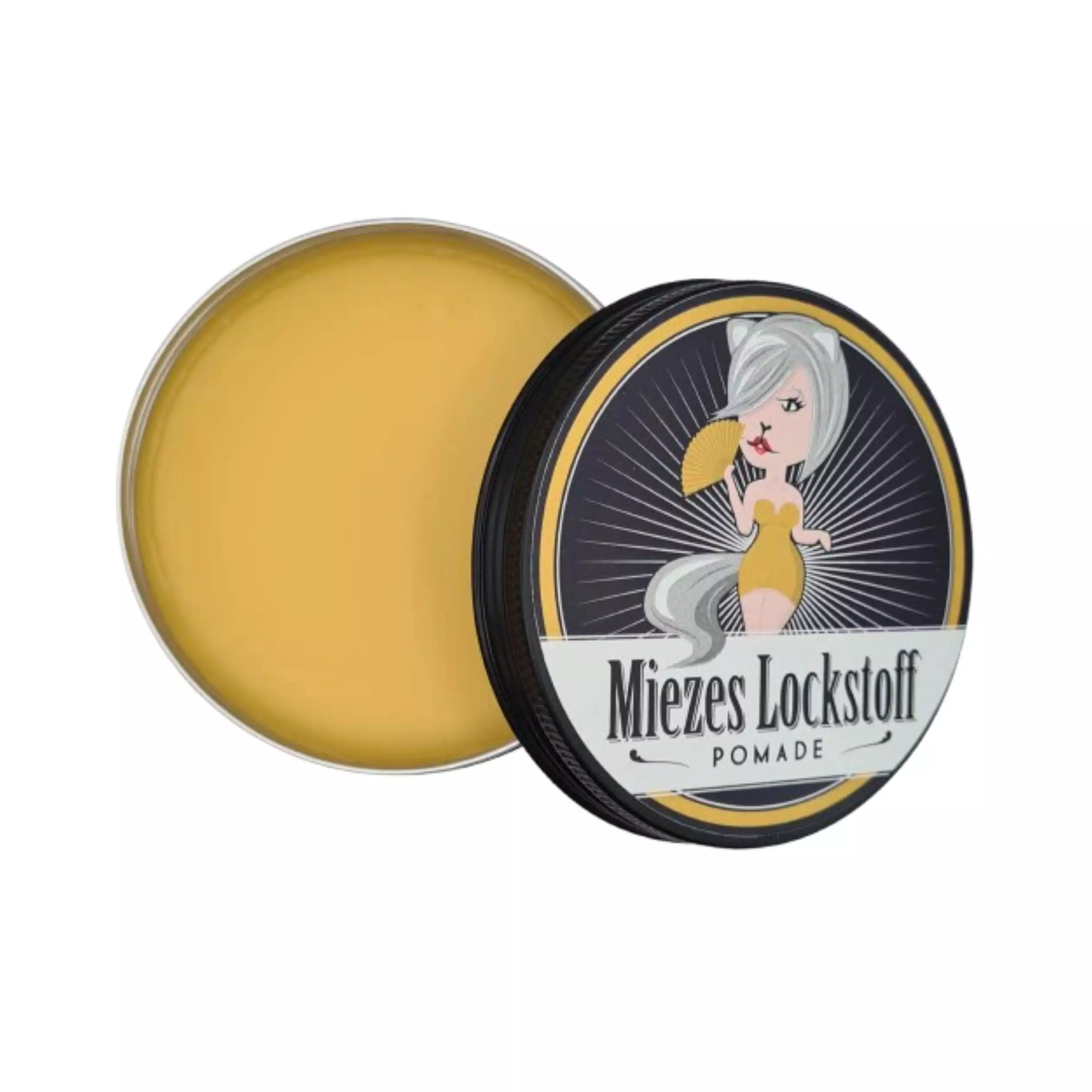 Fettkopp Miezes Lockstoff Cola-Kirsch Firm Hold Pomade 99g