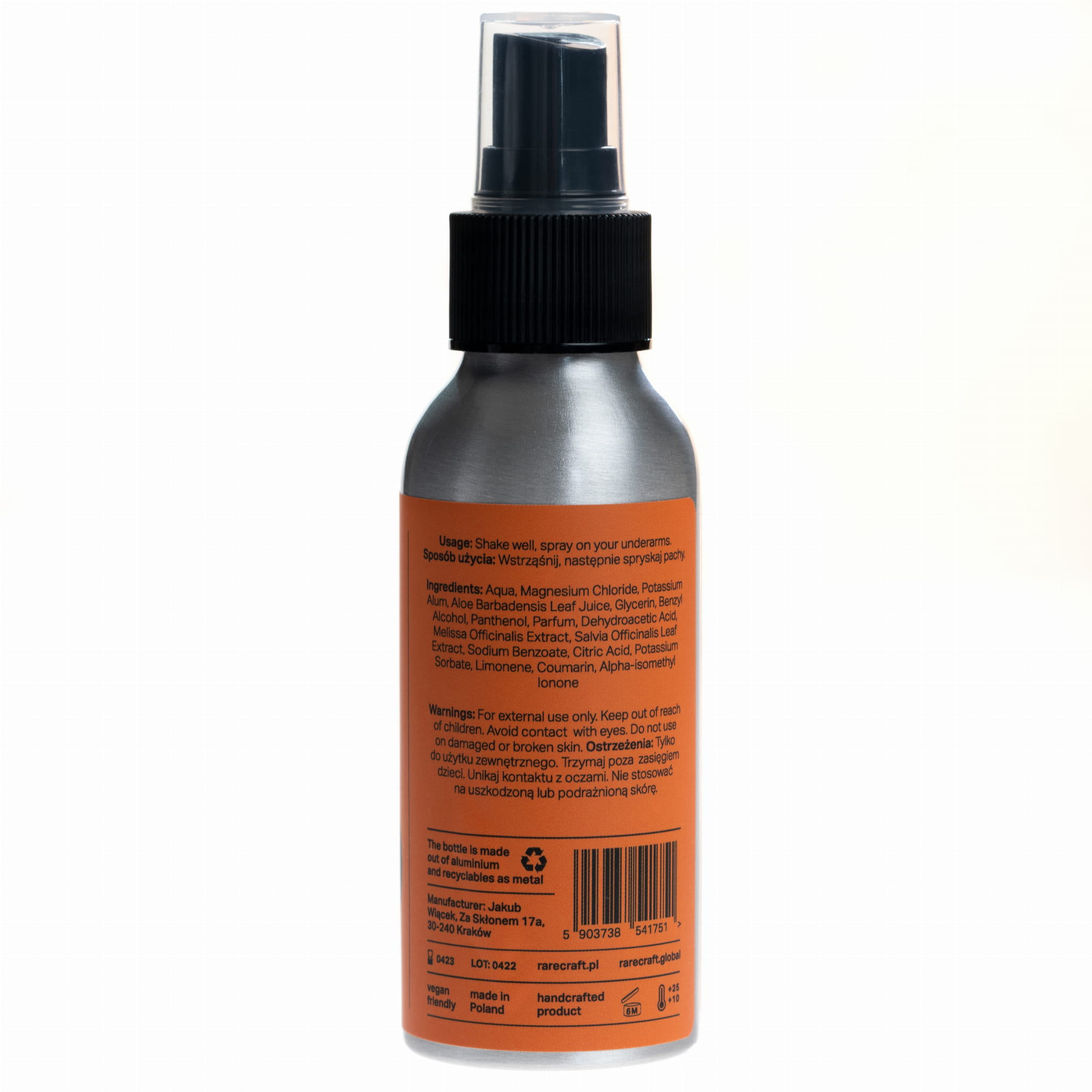 RareCraft Trophy Deodorant Spray 100ml