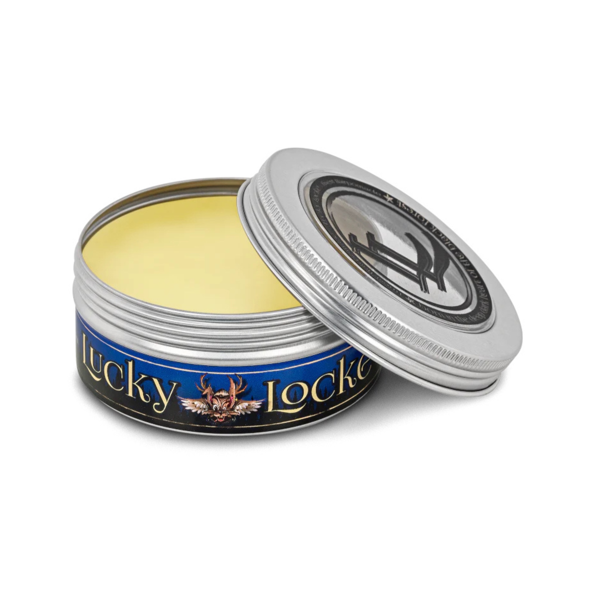 Lucky Locke Blue Lemon Wood Light Hold Pomade 120ml