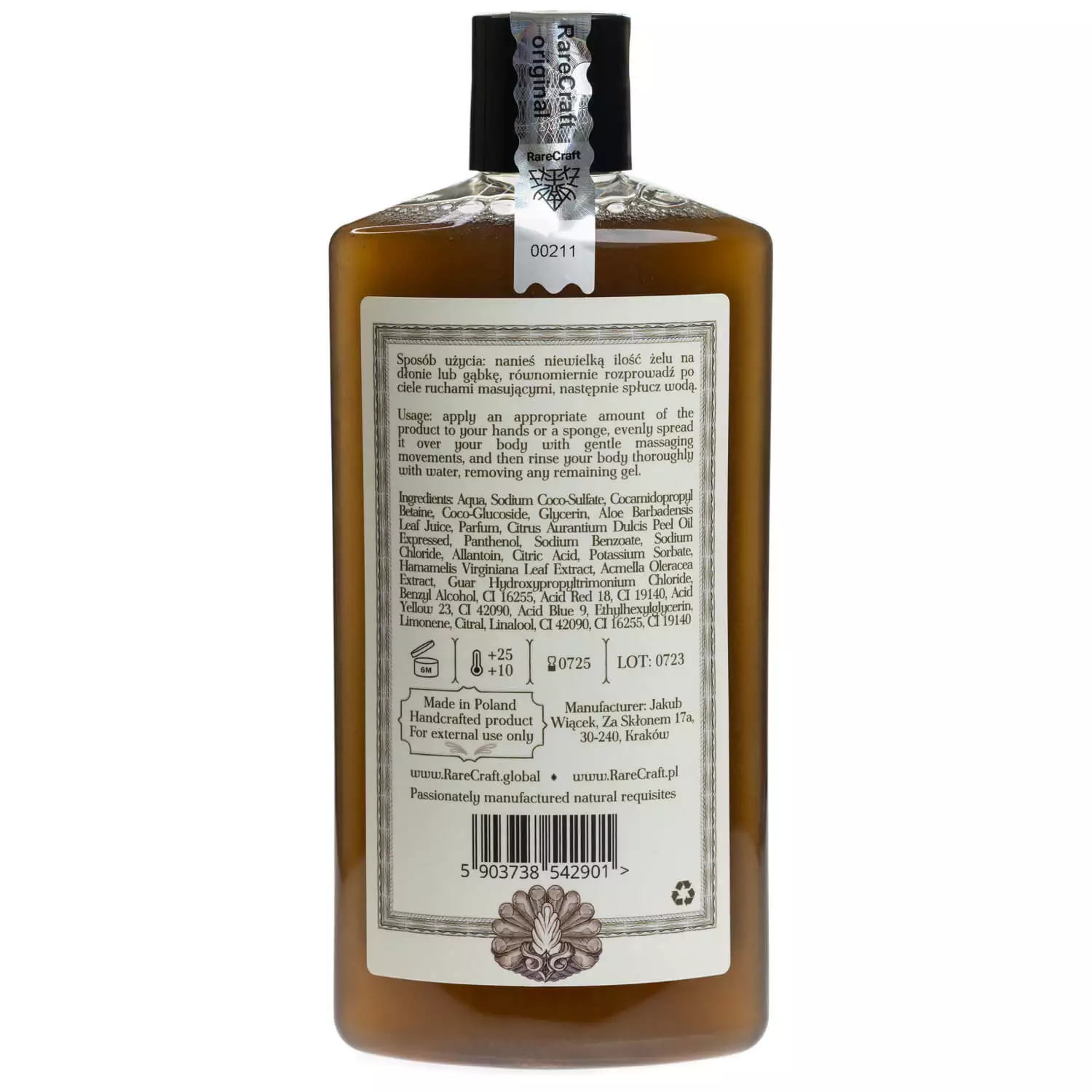 RareCraft Navigator Shower Gel 0,4l