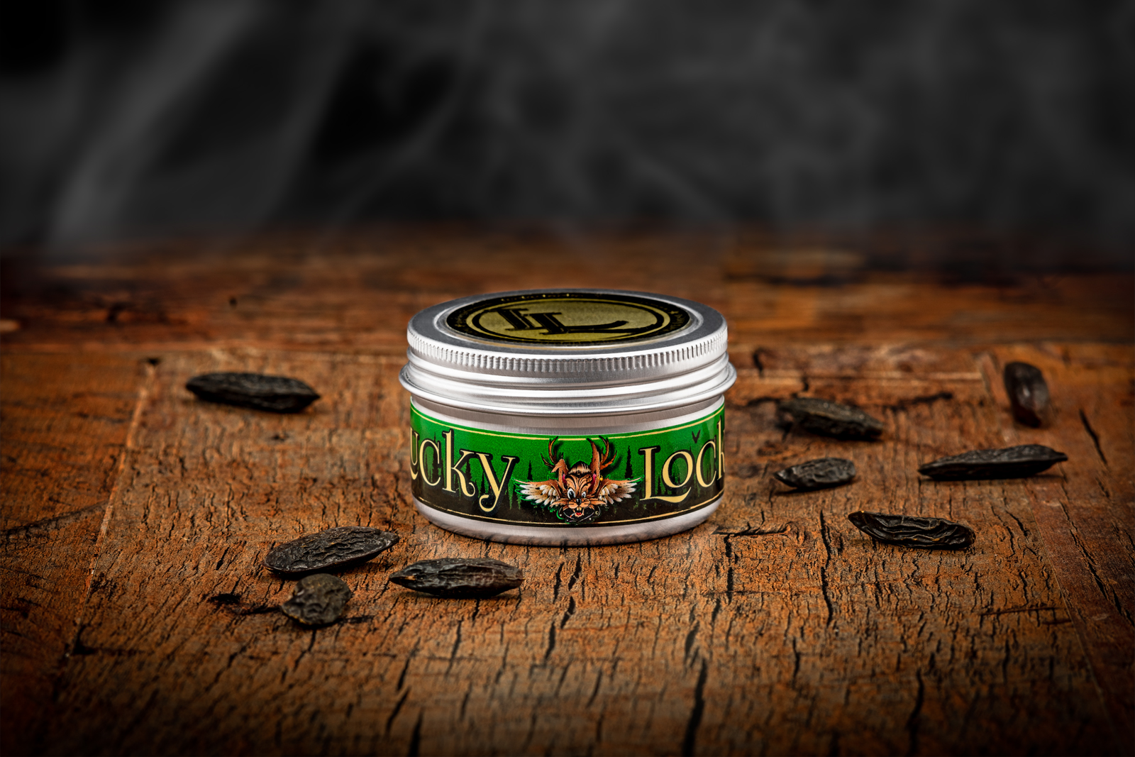 Lucky Locke Green Crazy Bean Medium Hold Pomade 120ml