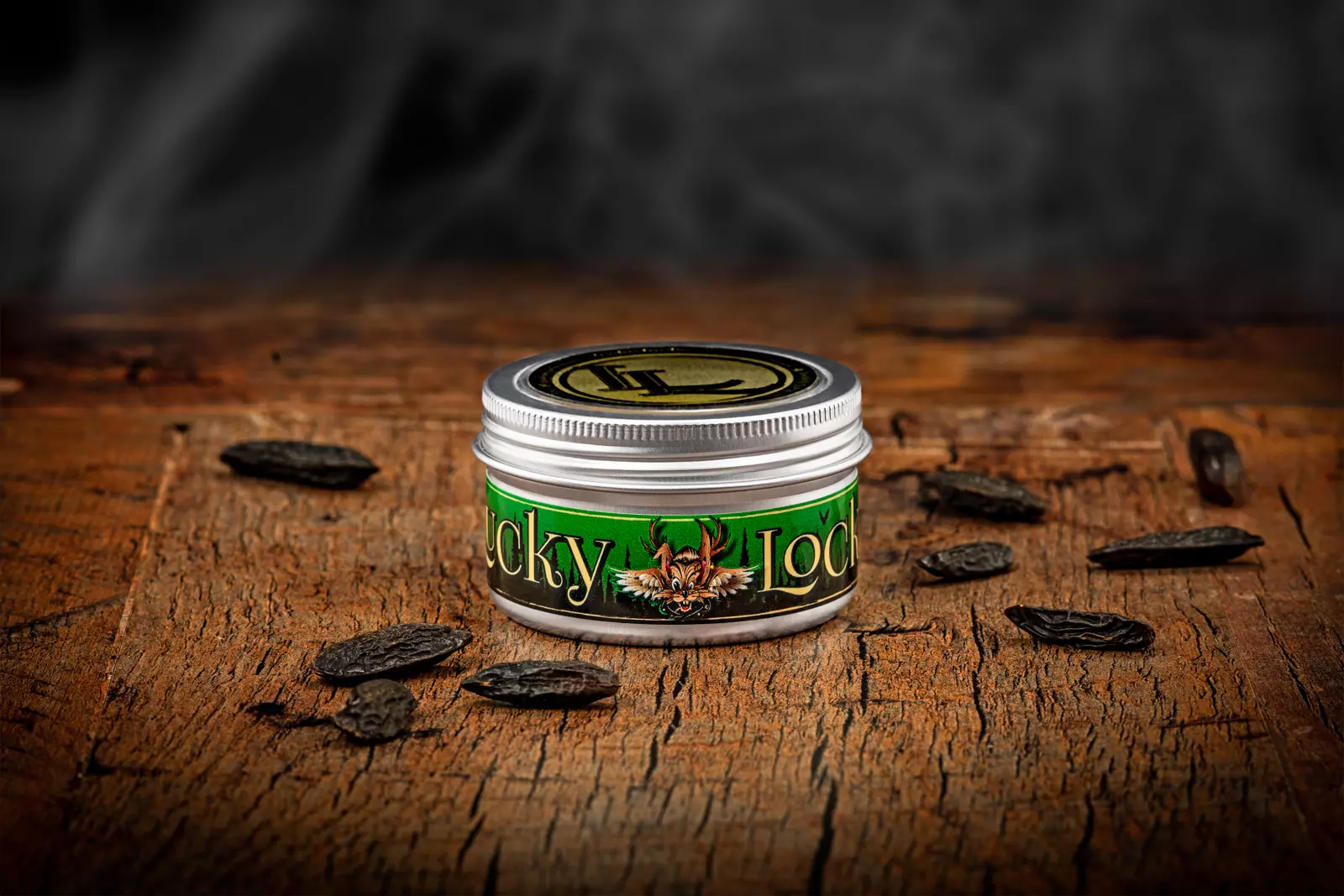 Lucky Locke Green Crazy Bean Medium Hold Pomade 100ml