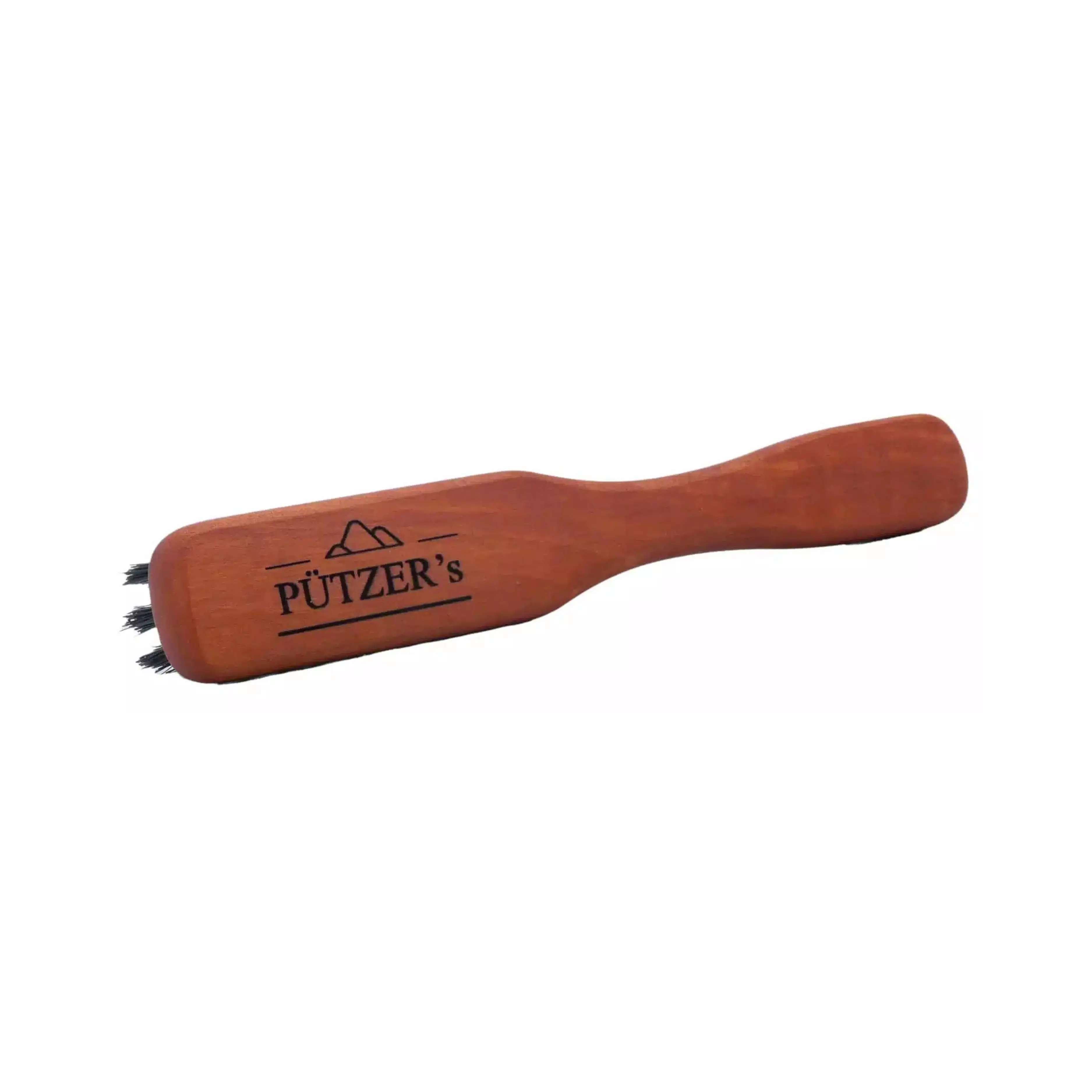 Pützer's Beard Brush Wild Boar Bristles with Handle